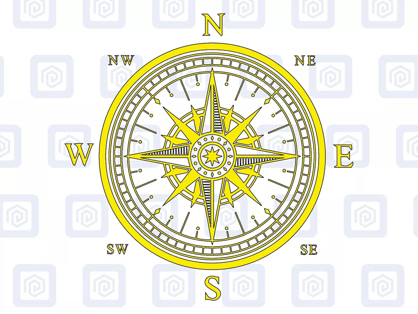 Compass Vinyl Decal For Camper Van Caravan Motorhome Sticker Graphic Campervan
