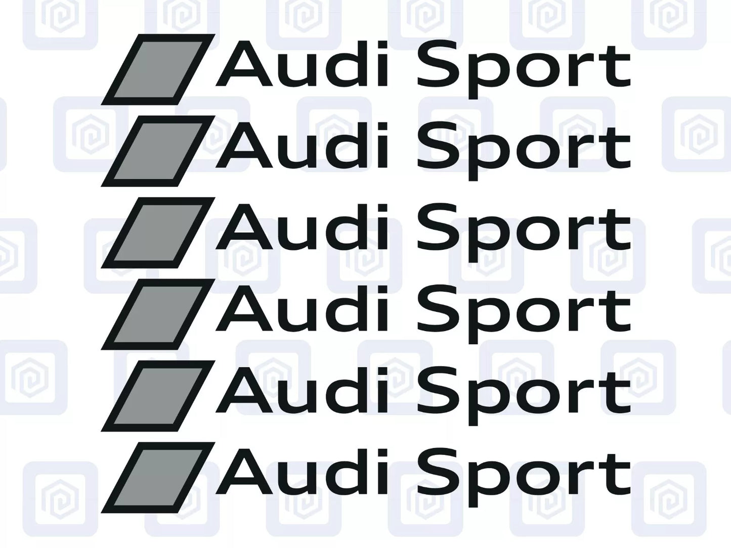 Audi Sport Style Brake Caliper Decals sticker Suitable for A1 A3 A4 A5 A6