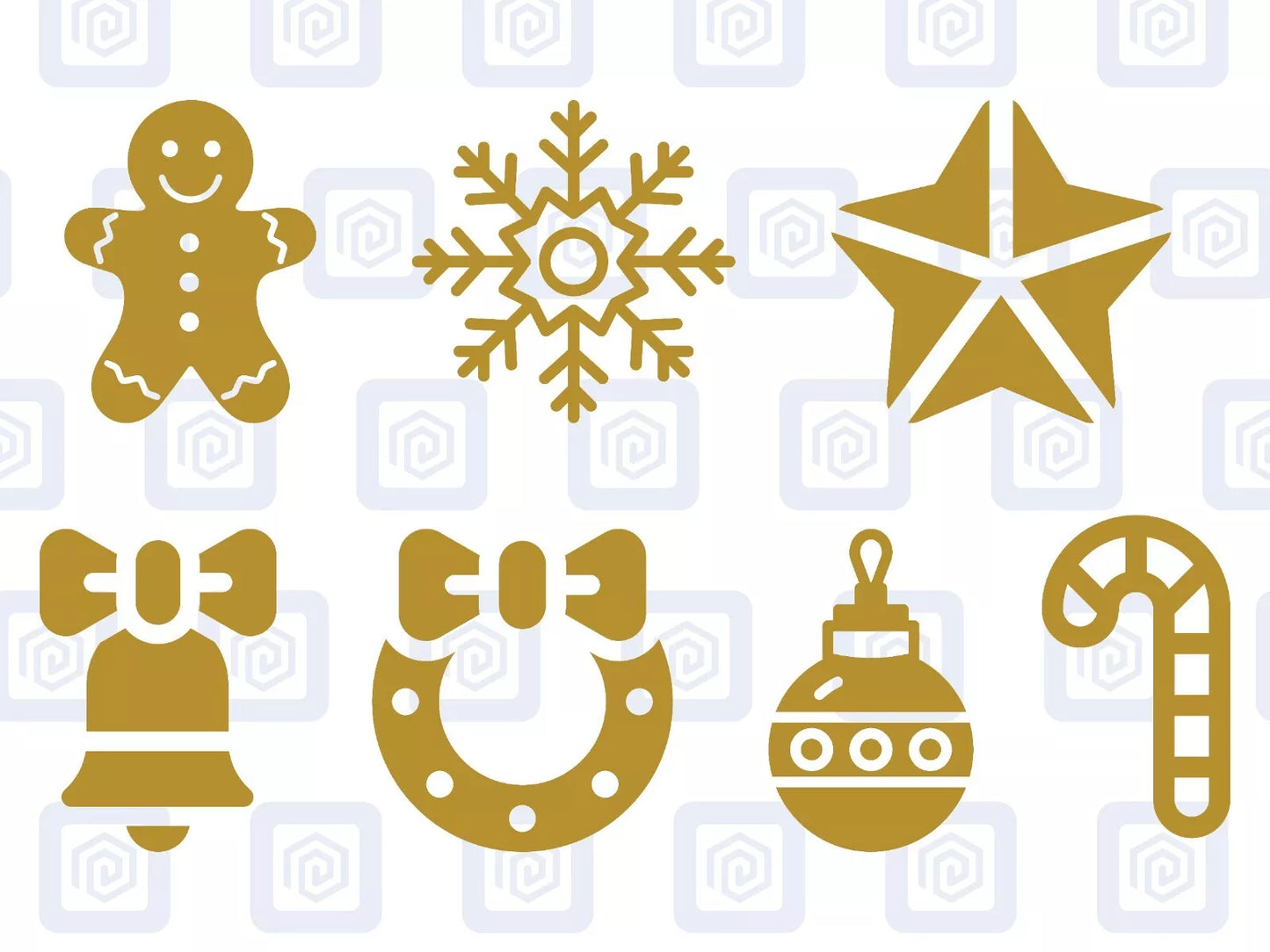Christmas Sticker Pack Selection Set Special Wall Art Vinyl Wall Decal
