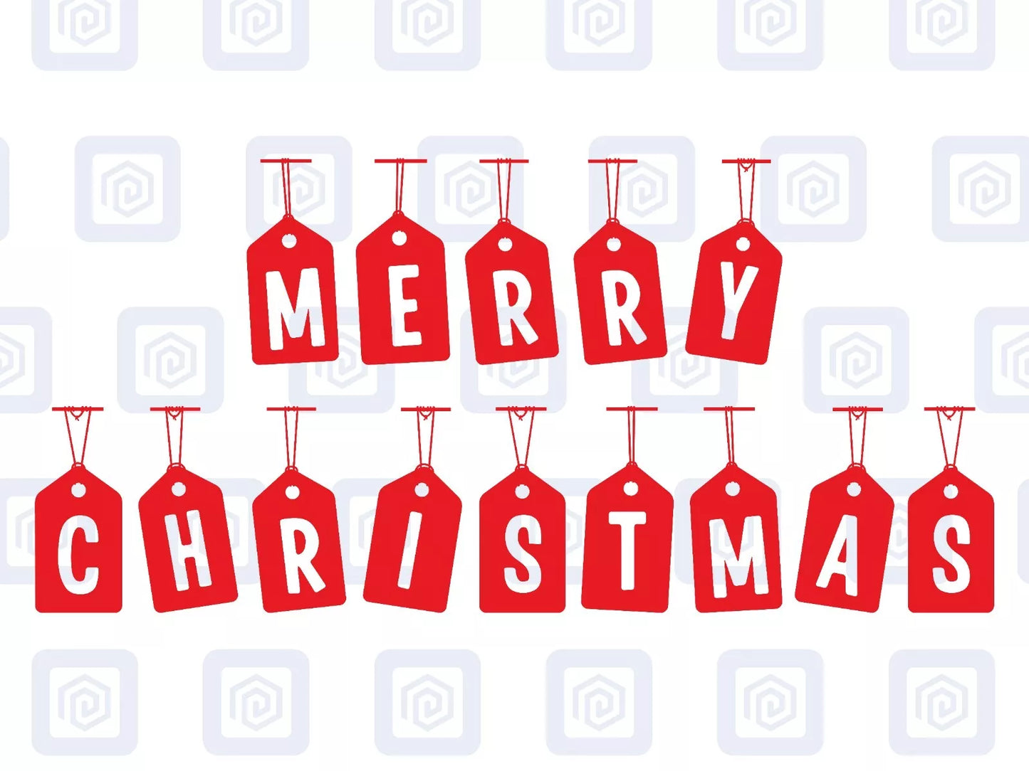 Merry Christmas Tags Letters Sticker Special Wall Art Vinyl Wall Sticker Decal