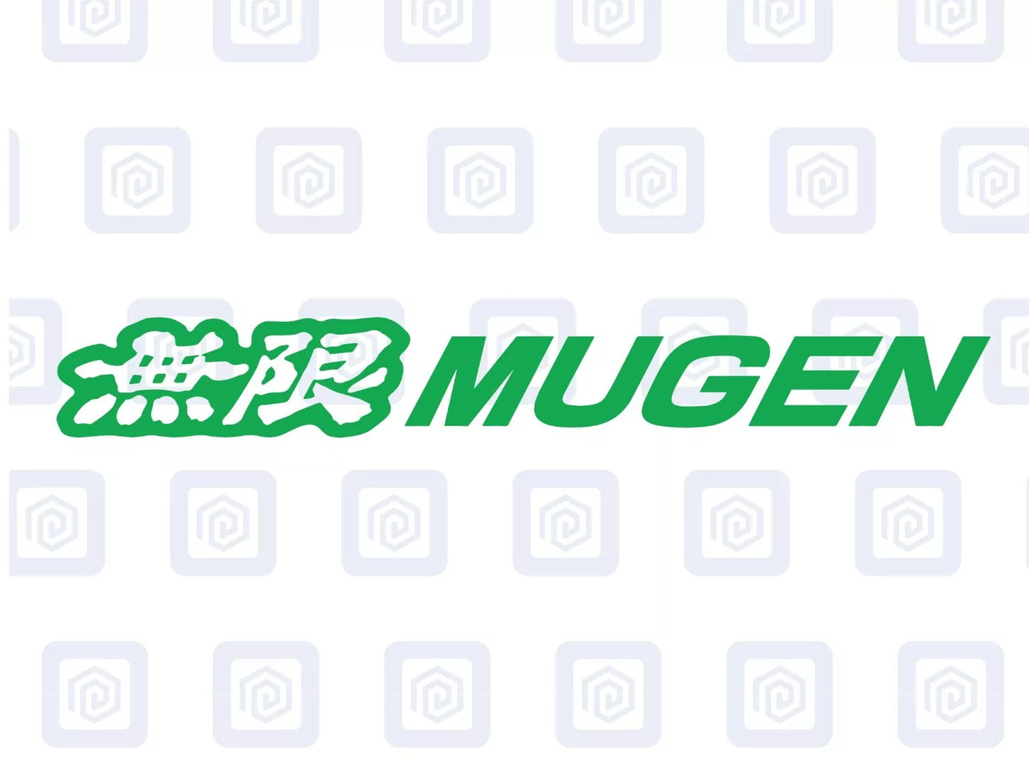 Honda Mugen Window Body Interior Decal Sticker Logo (Set of 2) FN2 EP3 EK