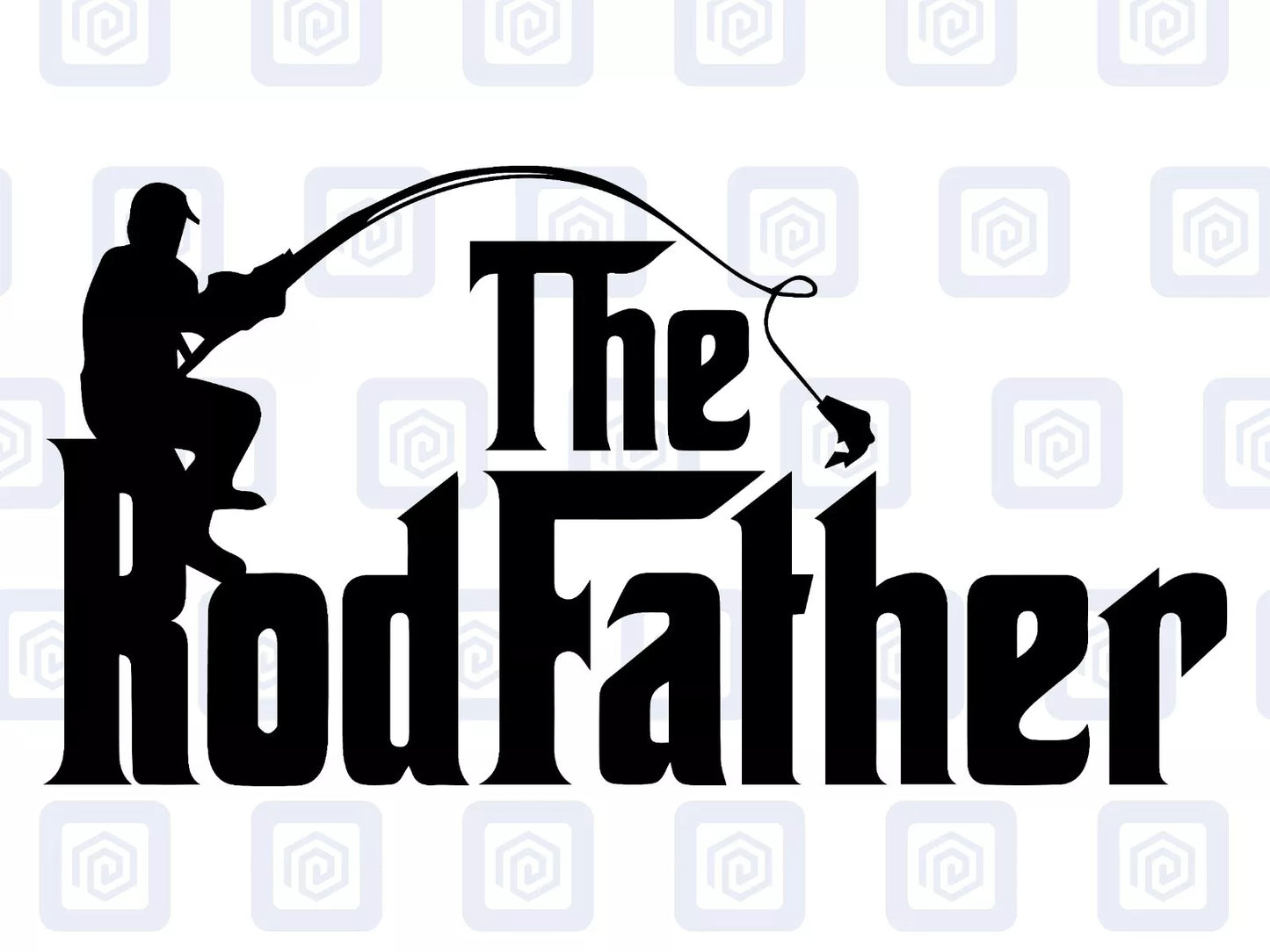 Rod Father Fishing Decal For Camper Van Caravan Motorhome Sticker Campervan