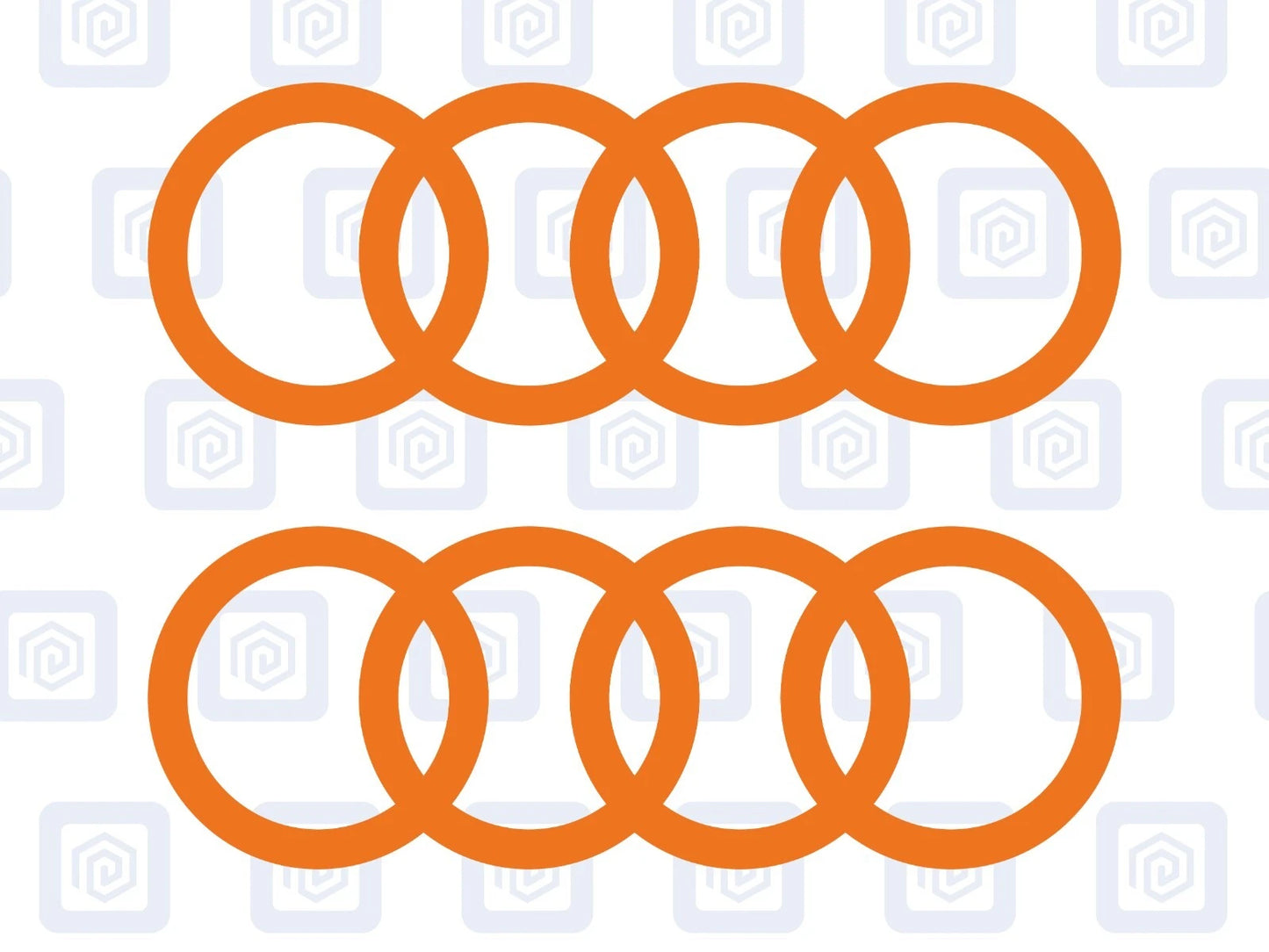 3 Lines Side Skirt Decals Fits A3 A4 A5 A6 TT Vinyl Sticker Pair (set of 2)