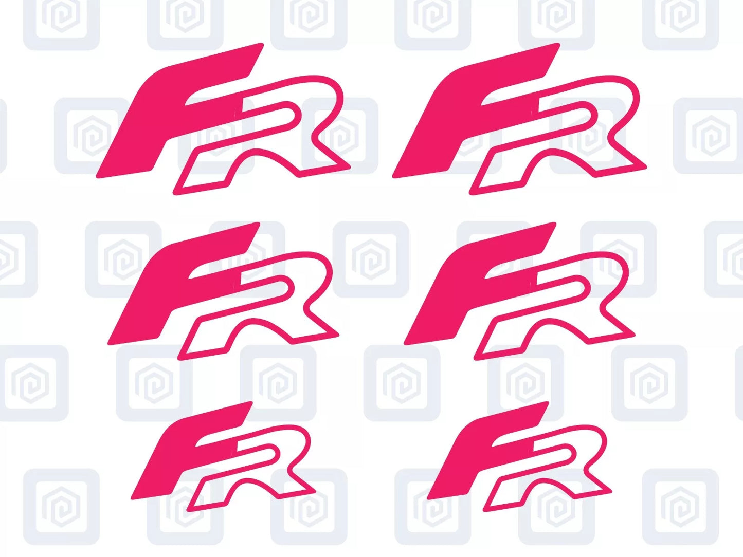 FR Suitable For Leon Ibiza Cupra Ateca Born Brake Caliper Decal Style Stickers