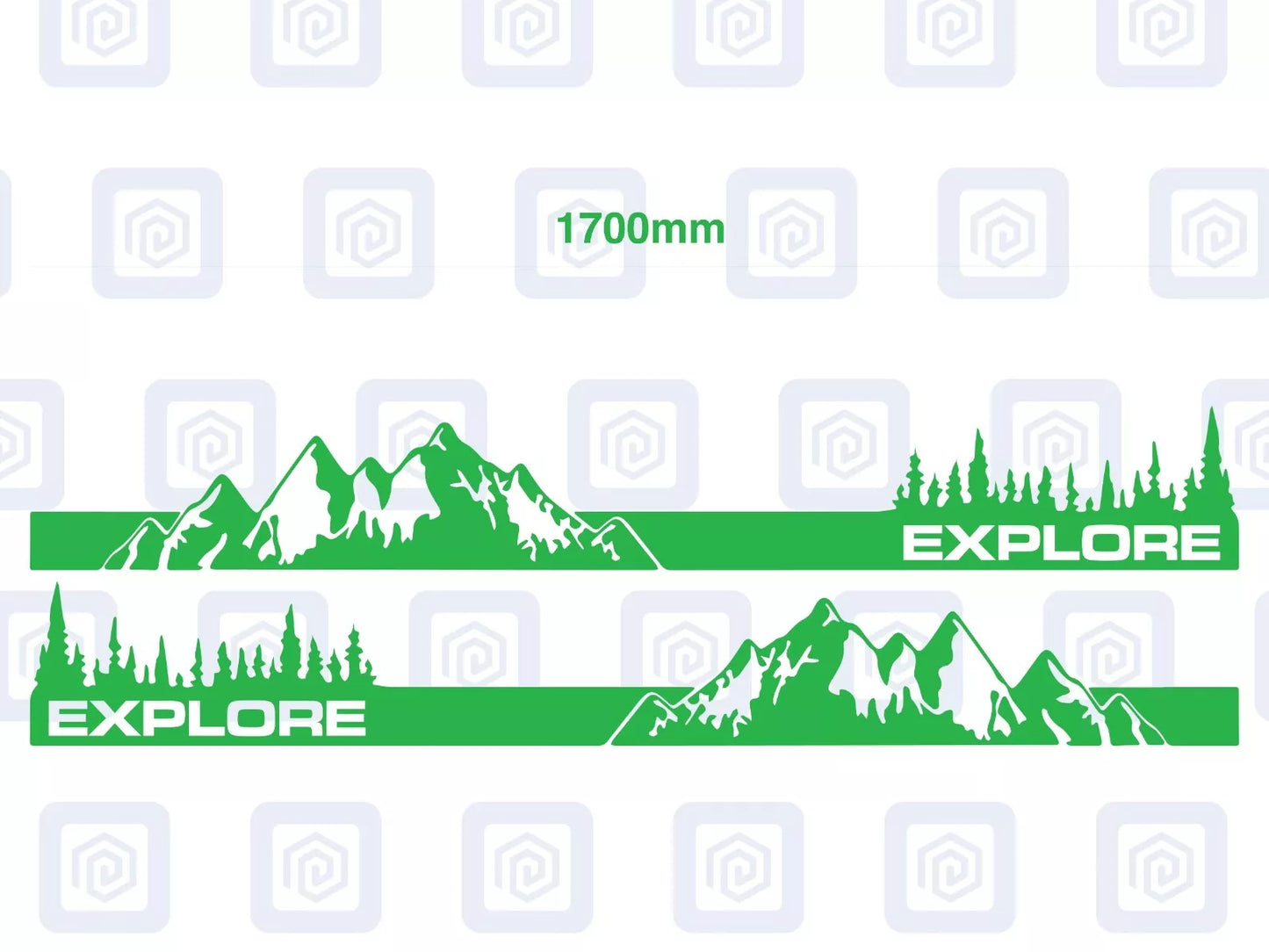 Explore Full Side Vinyl Decals For Campervan Motorhome Caravan Sticker Graphic
