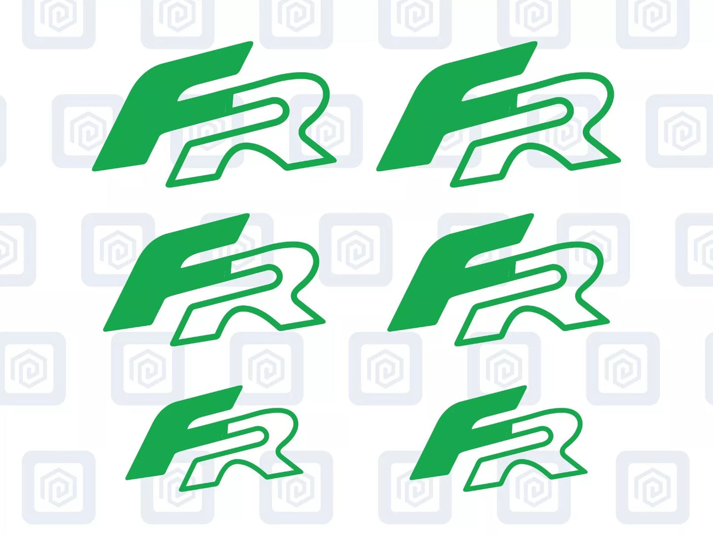 FR Suitable For Leon Ibiza Cupra Ateca Born Brake Caliper Decal Style Stickers