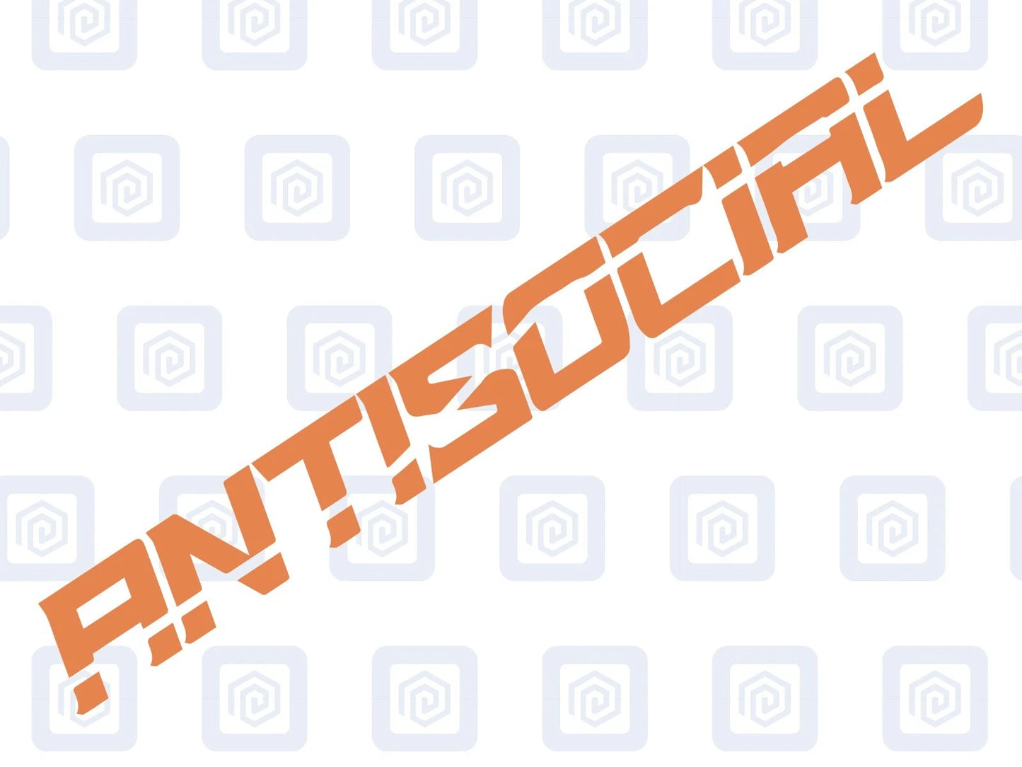 Antisocial Sticker JDM DUB Euro Stance VAG Window Vinyl Decal Graphic