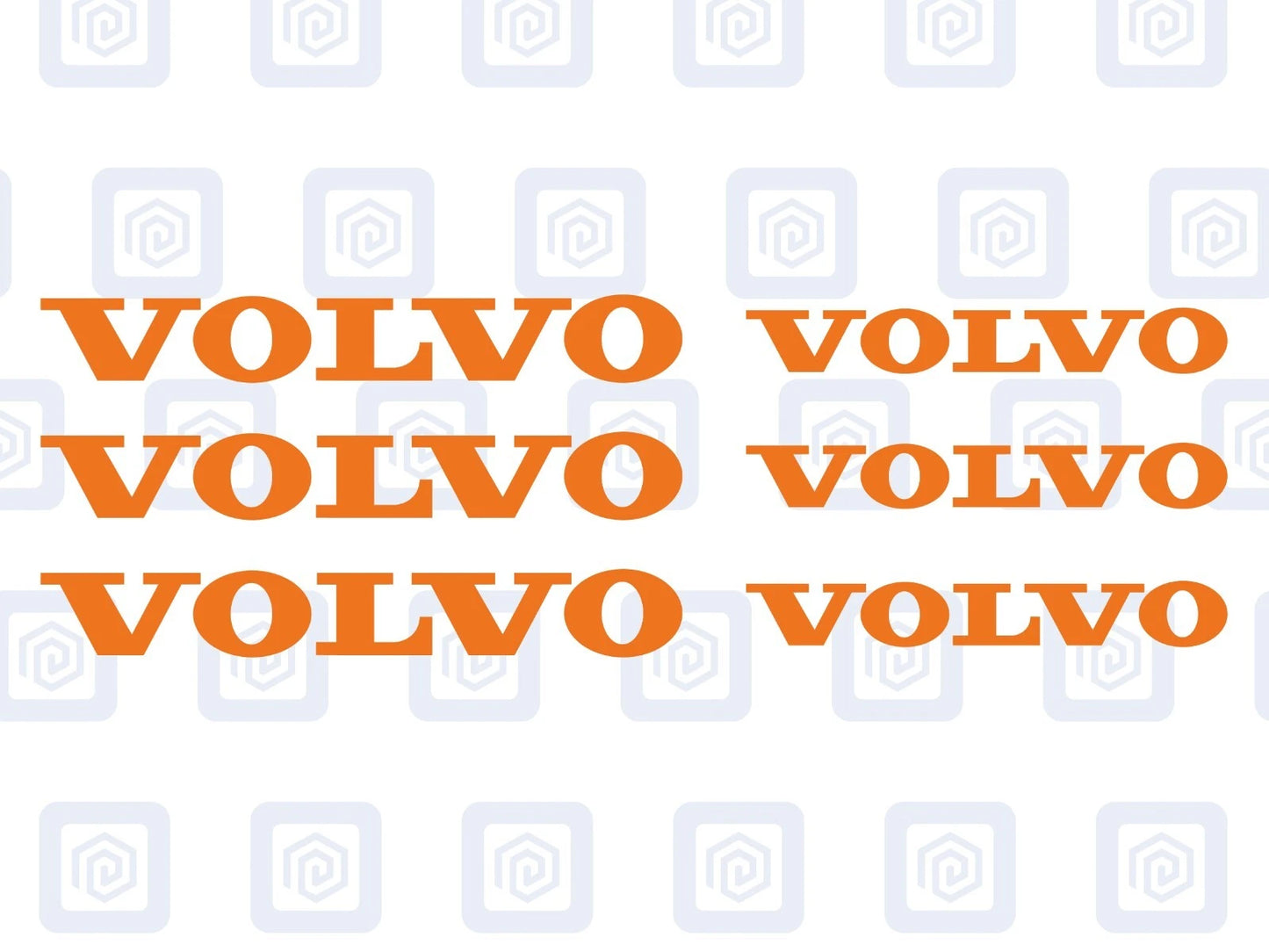 Volvo Brake Caliper Decals Sticker Logos (set of 6) V50 S40 V60 V70 XC70 XC90