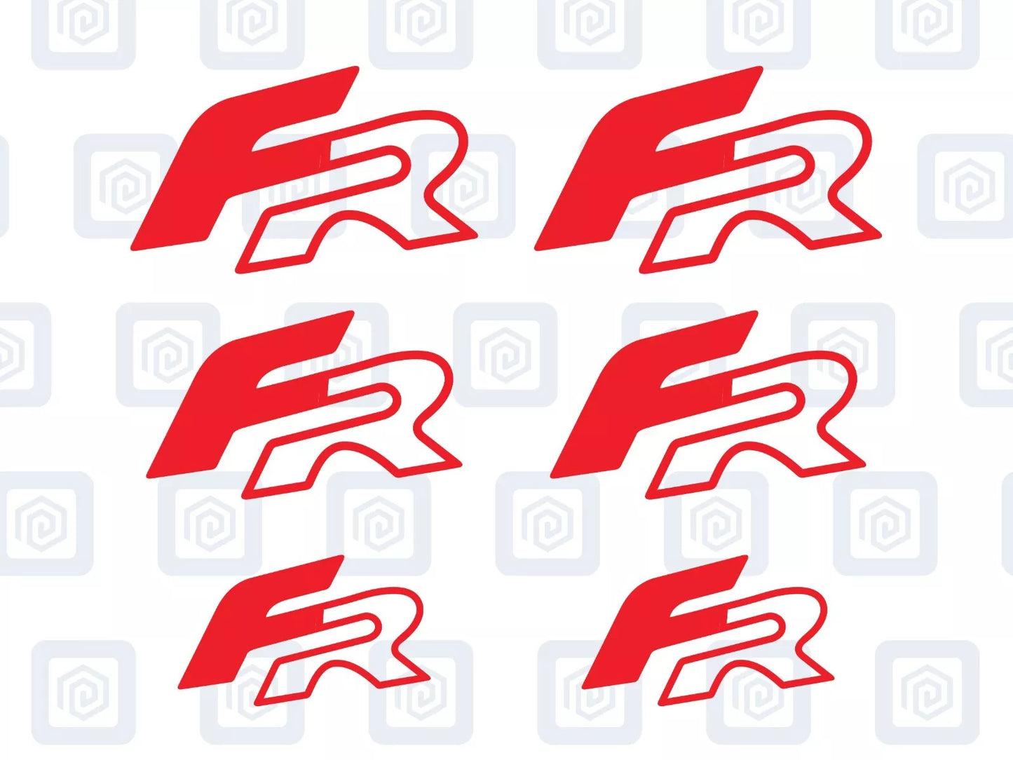 FR Suitable For Leon Ibiza Cupra Ateca Born Brake Caliper Decal Style Stickers