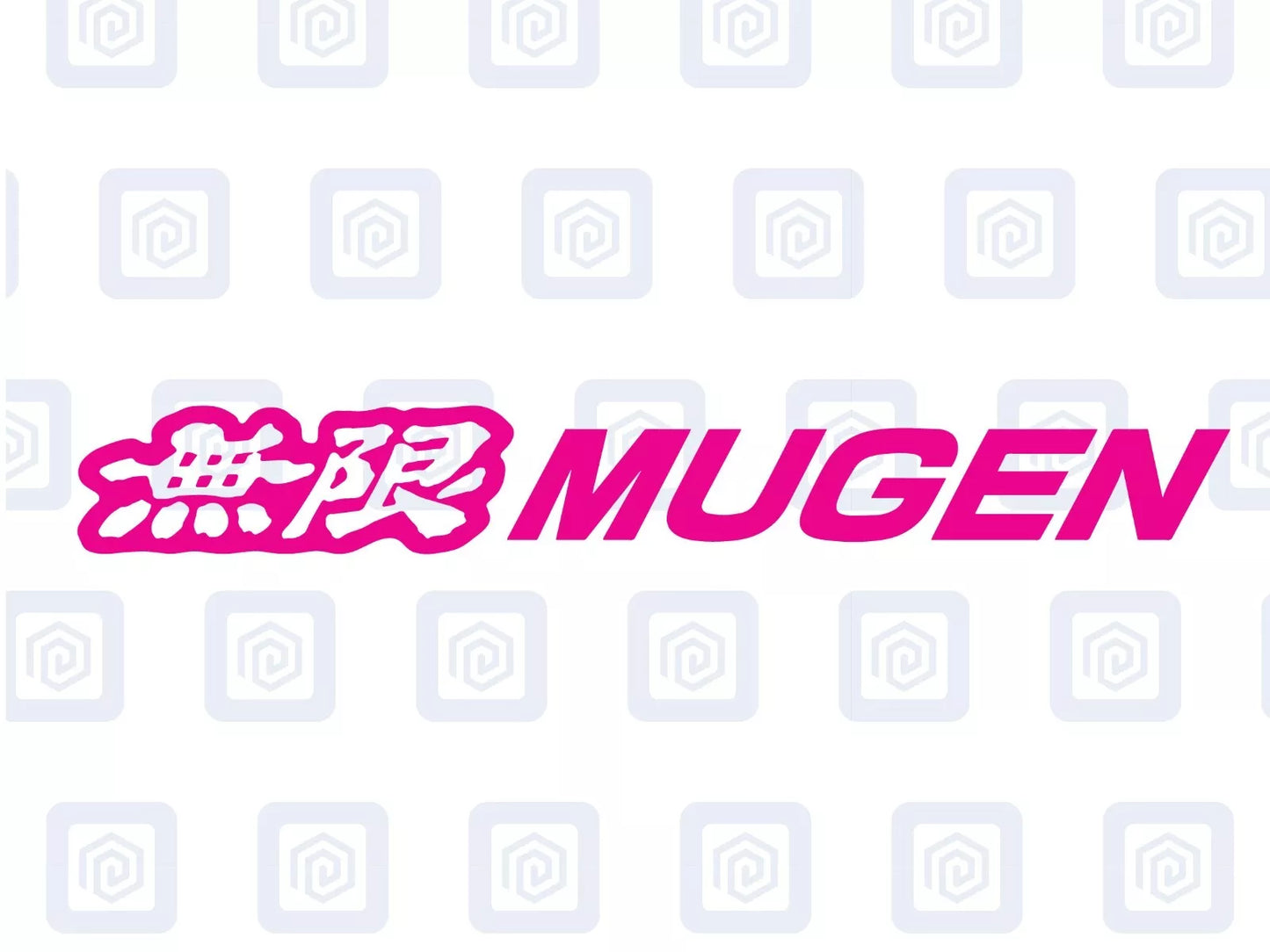Honda Mugen Window Body Interior Decal Sticker Logo (Set of 2) FN2 EP3 EK
