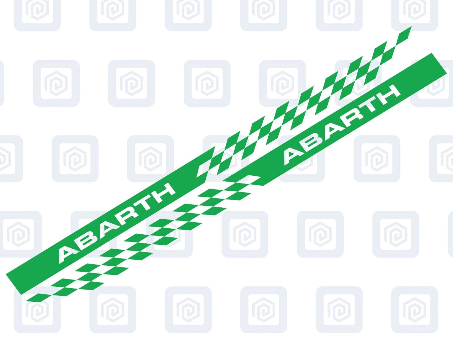 Fiat Abarth 500 595 695 Side Stripe Decal Sticker (Set of 2) Twin Air Sport Pop