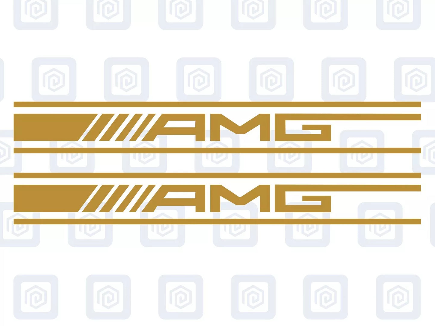 Mercedes A45 Spoiler Style Vinyl Decal Sticker Logo x 2 AMG A B C E S CLASSOpens