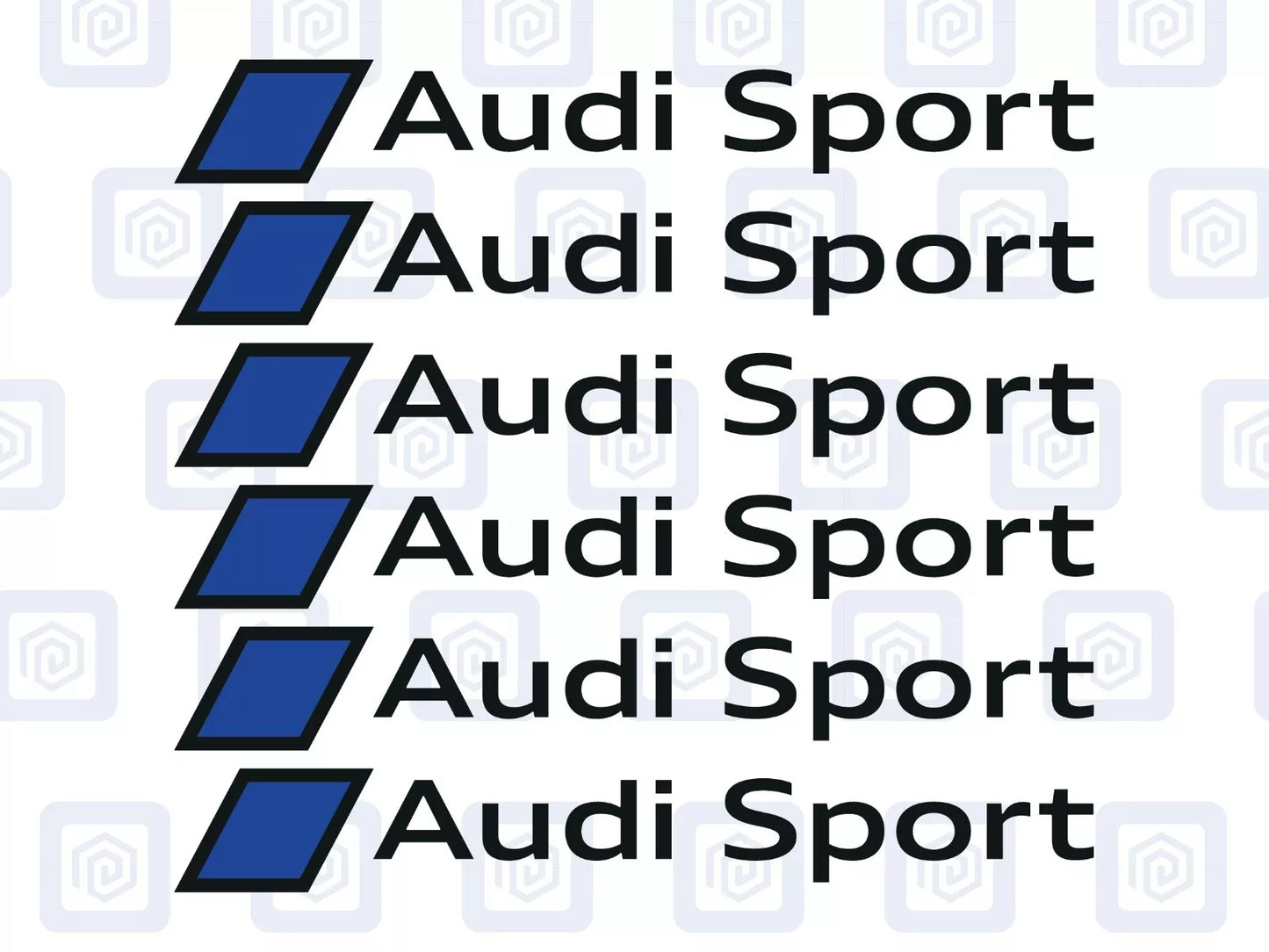 Audi Sport Style Brake Caliper Decals sticker Suitable for A1 A3 A4 A5 A6