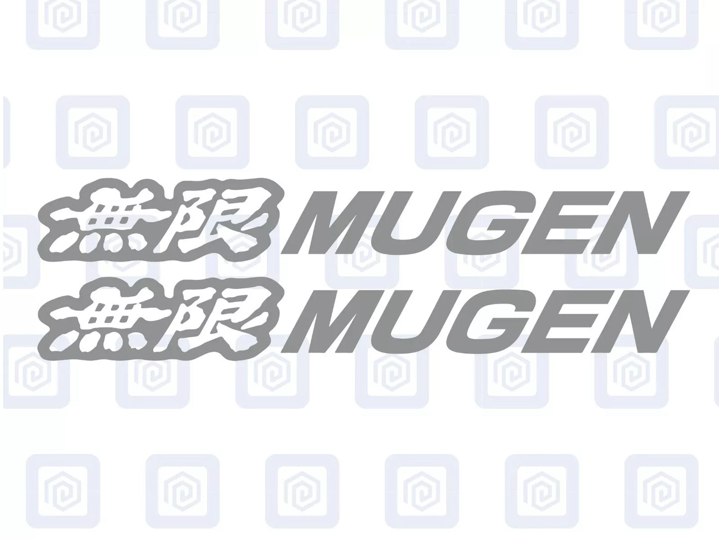 Honda Type R Mugen Side Decal Sticker Logo (set of 2) FN2 EP3 EK Civic Integra