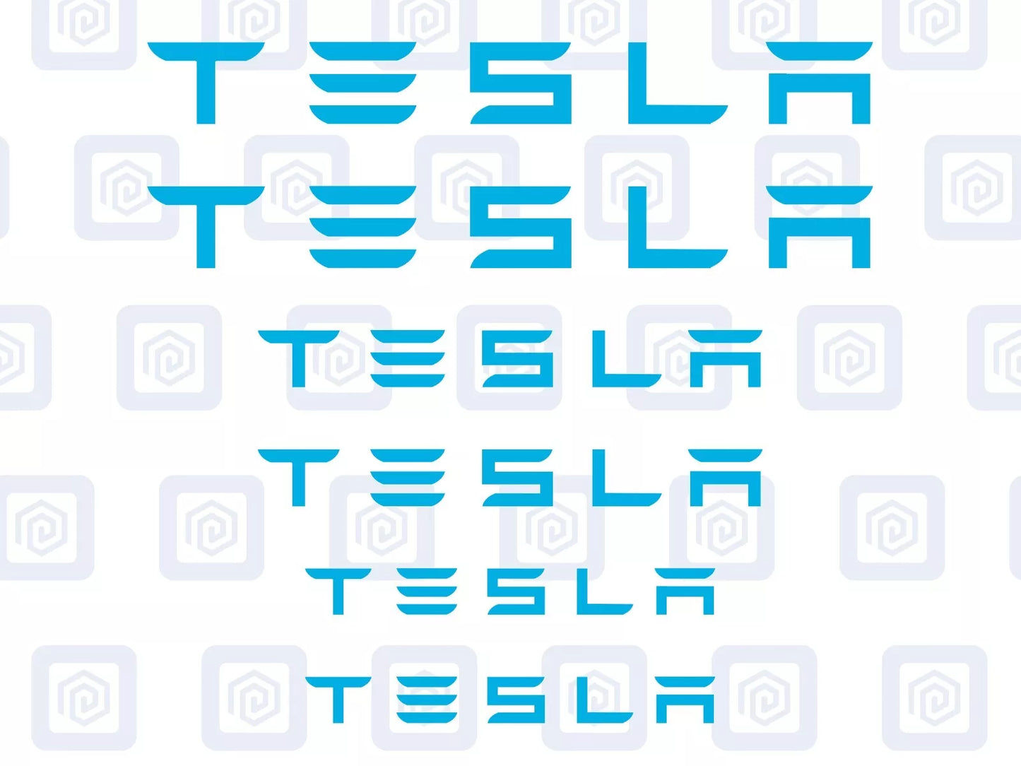 Tesla Brake Caliper Decals Sticker Logos (set of 6) Model 3 S X Y