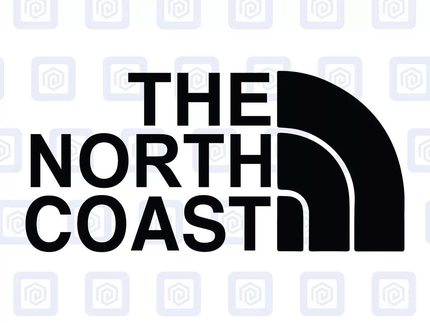 The North Coast Camping Surf Sea Sticker Decal Graphic Camper Van Skate Beach