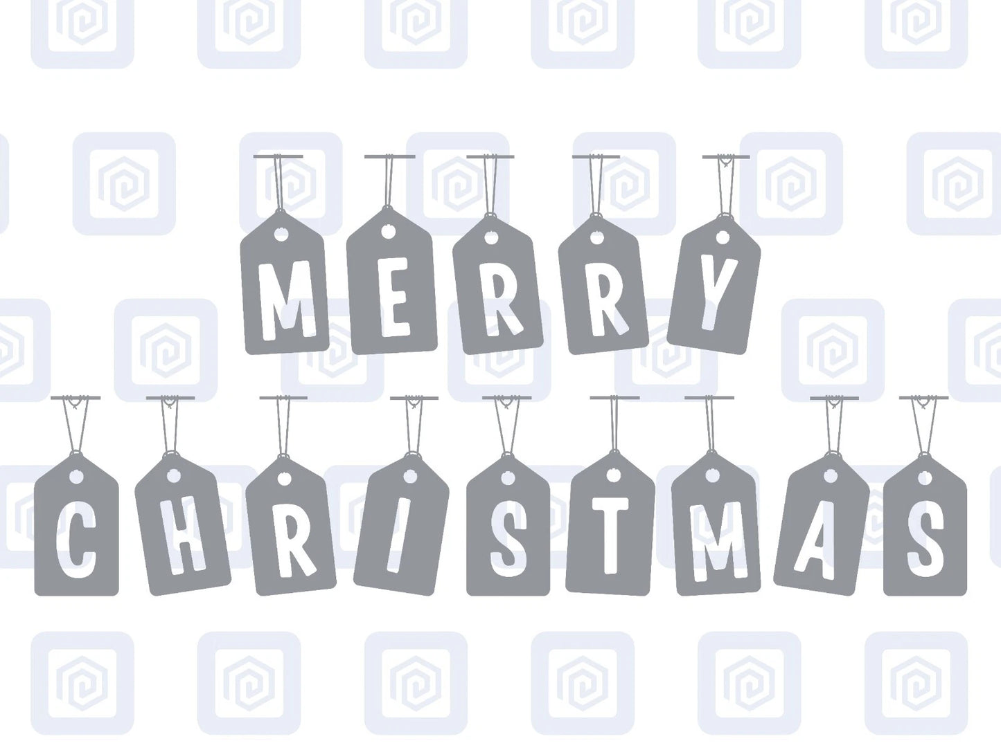 Merry Christmas Tags Letters Sticker Special Wall Art Vinyl Wall Sticker Decal