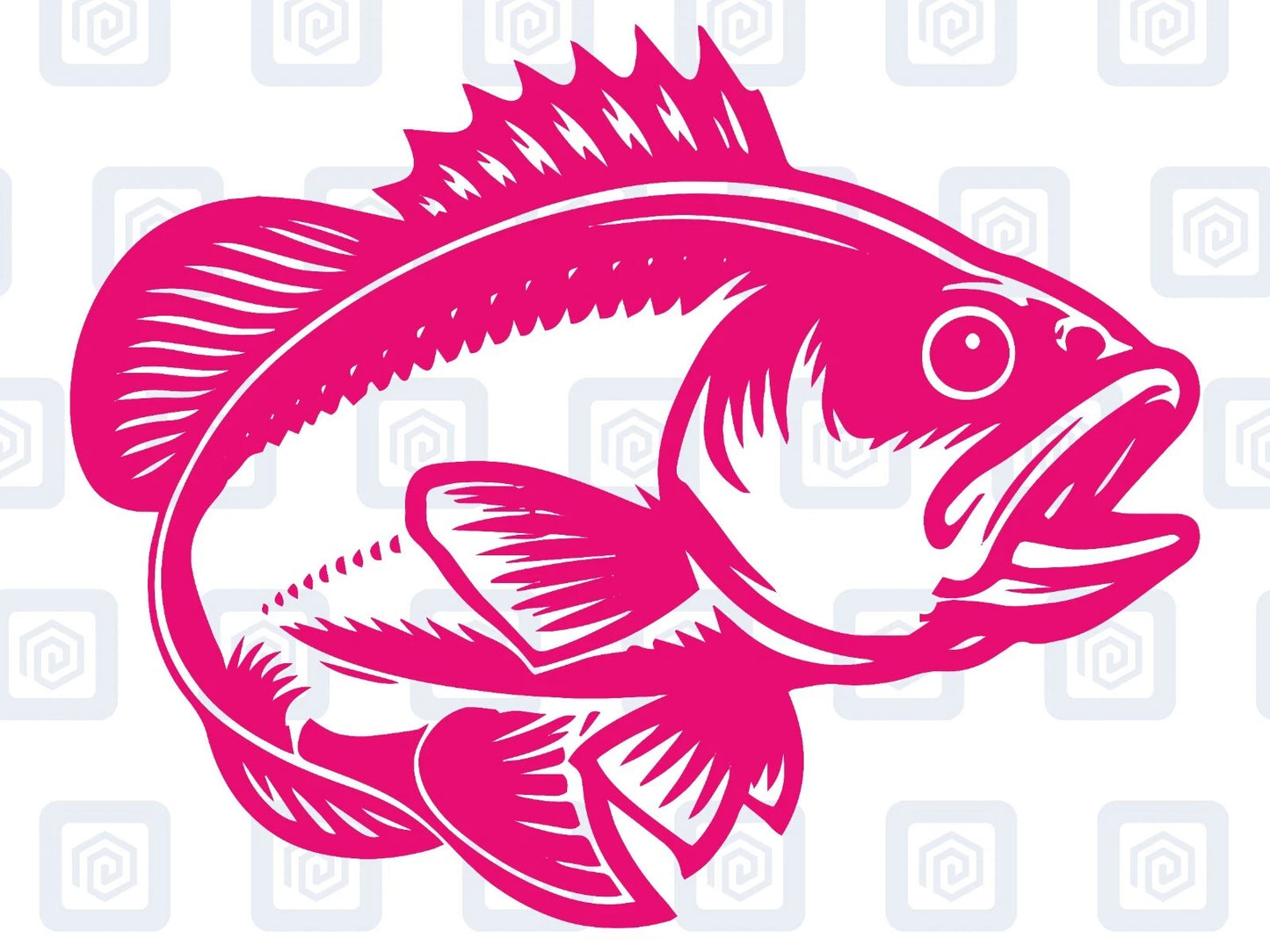Carp Course Fishing Decal For Camper Van Caravan Motorhome Sticker Campervan