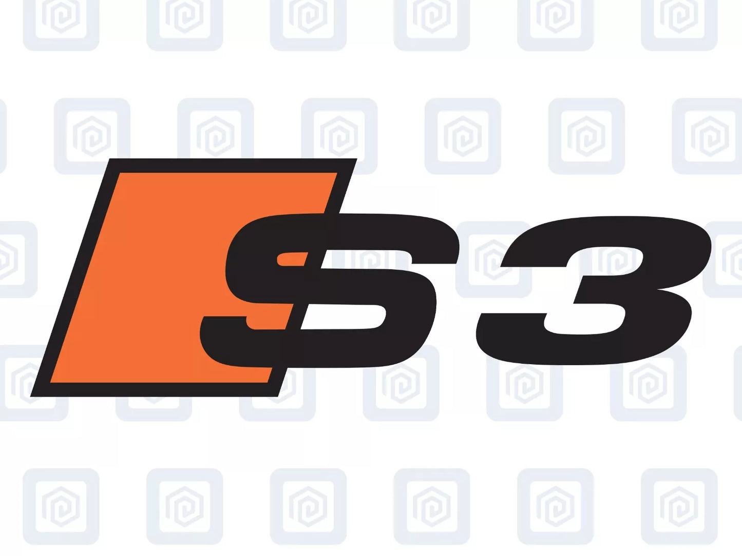 Audi S3 Style Brake Caliper Decals A3 Hatch Sportback sticker logos (set of 6)