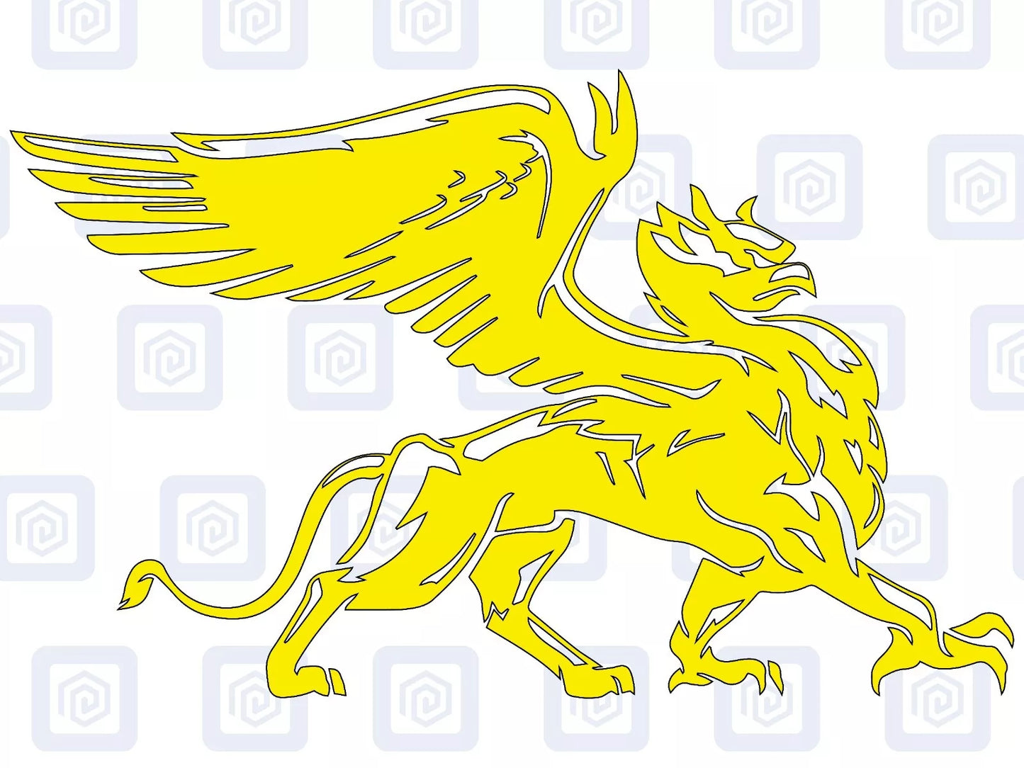 Griffin Mythical Animal Vinyl Decals For Campervan Van Caravan Sticker Graphic