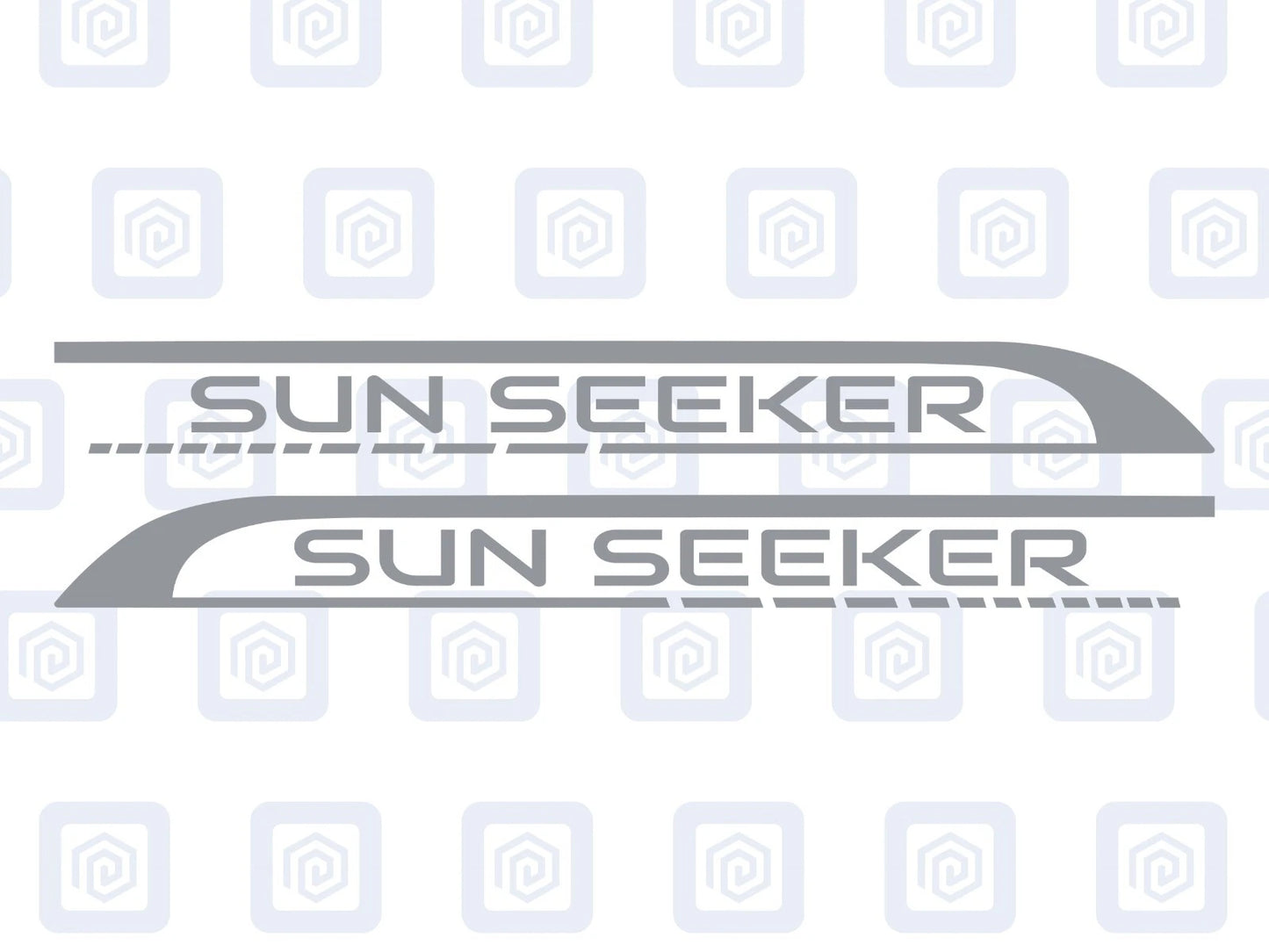 Sun Seeker Side Graphics Vinyl Decal For Camper Van Caravan Motorhome Sticker