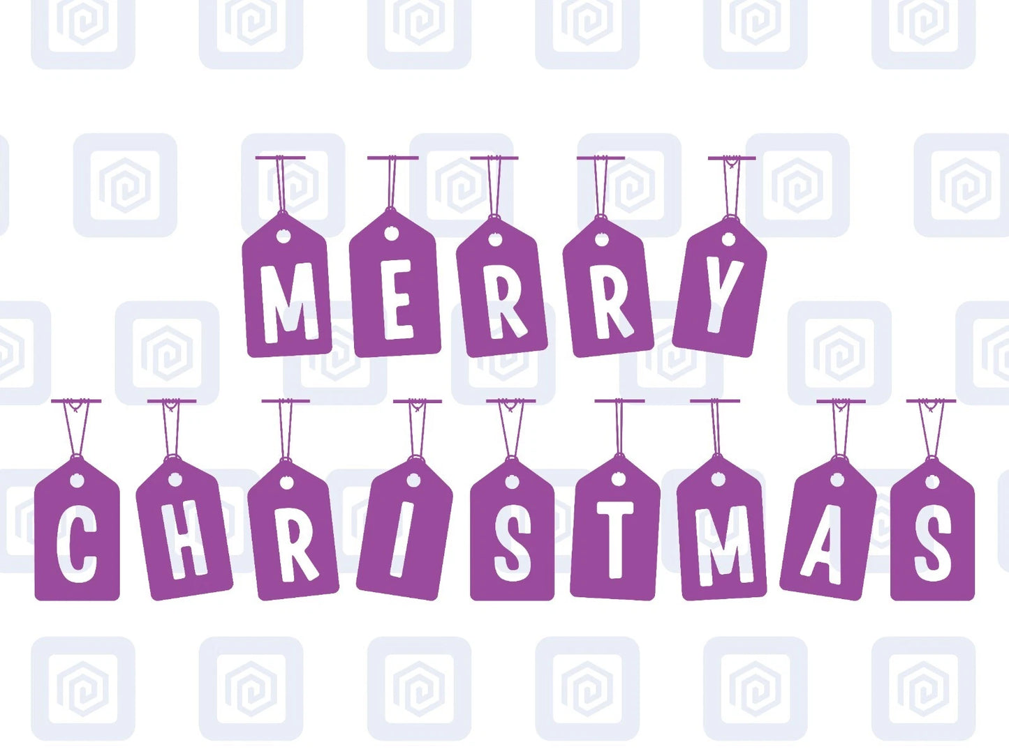 Merry Christmas Tags Letters Sticker Special Wall Art Vinyl Wall Sticker Decal