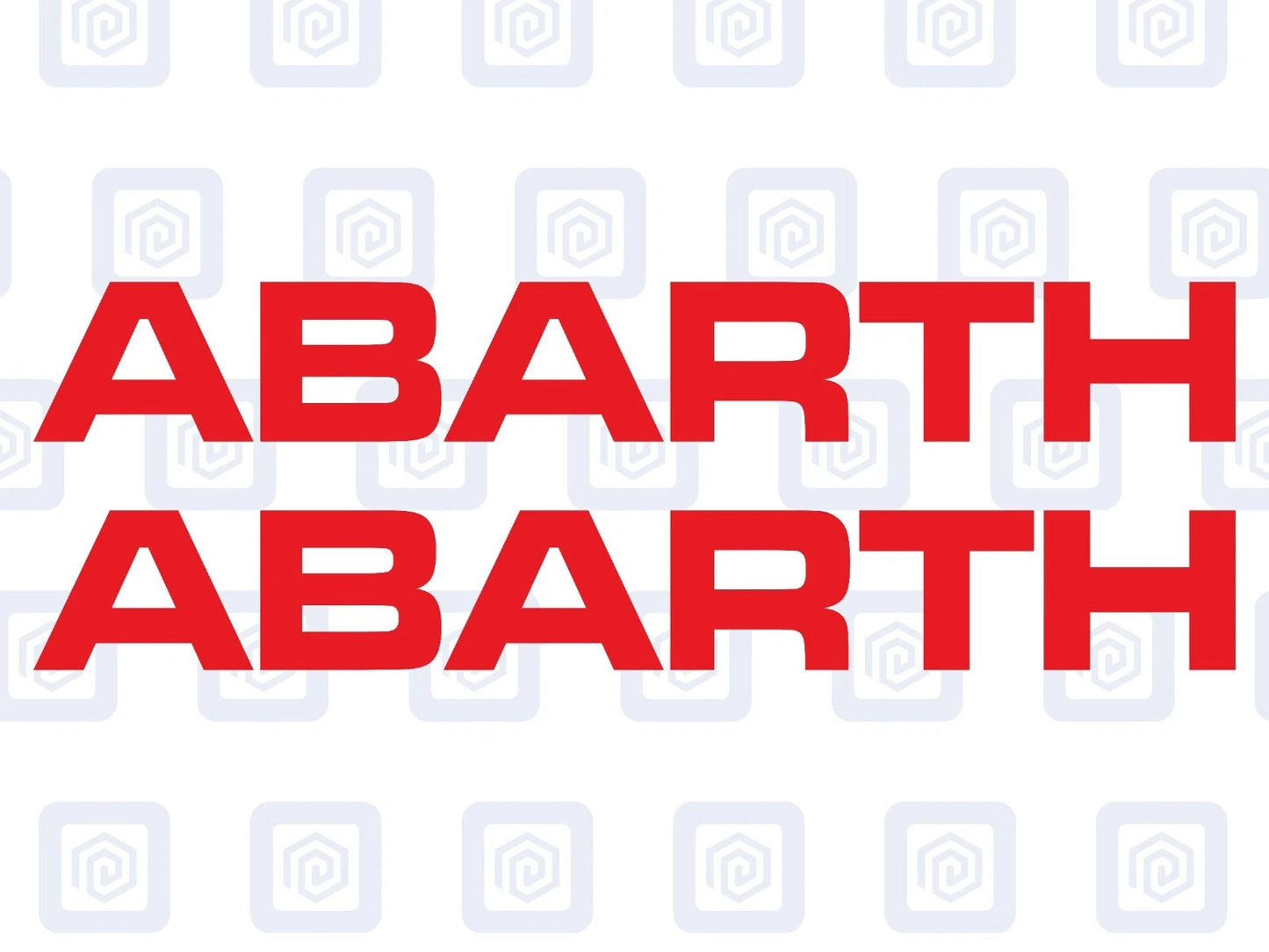 Fiat Abarth 500 595 695 Side Door Decal Sticker (Set of 2) Twin Air Sport Pop