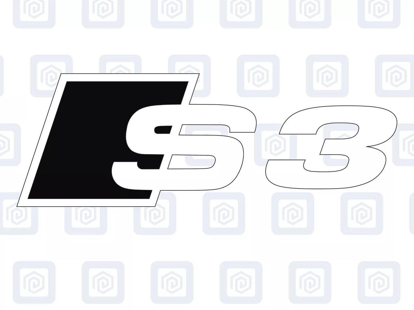 Audi S3 Logo Premium Door Sill Decals Stickers A3 A4 A5 A6 S3 S4 S5 RS3 RS4