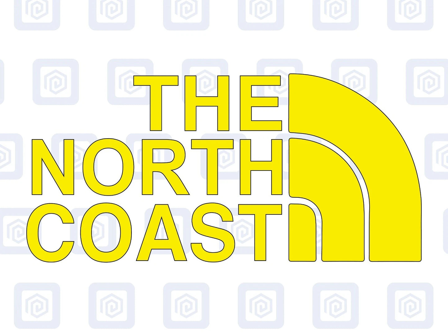 The North Coast Camping Surf Sea Sticker Decal Graphic Camper Van Skate Beach