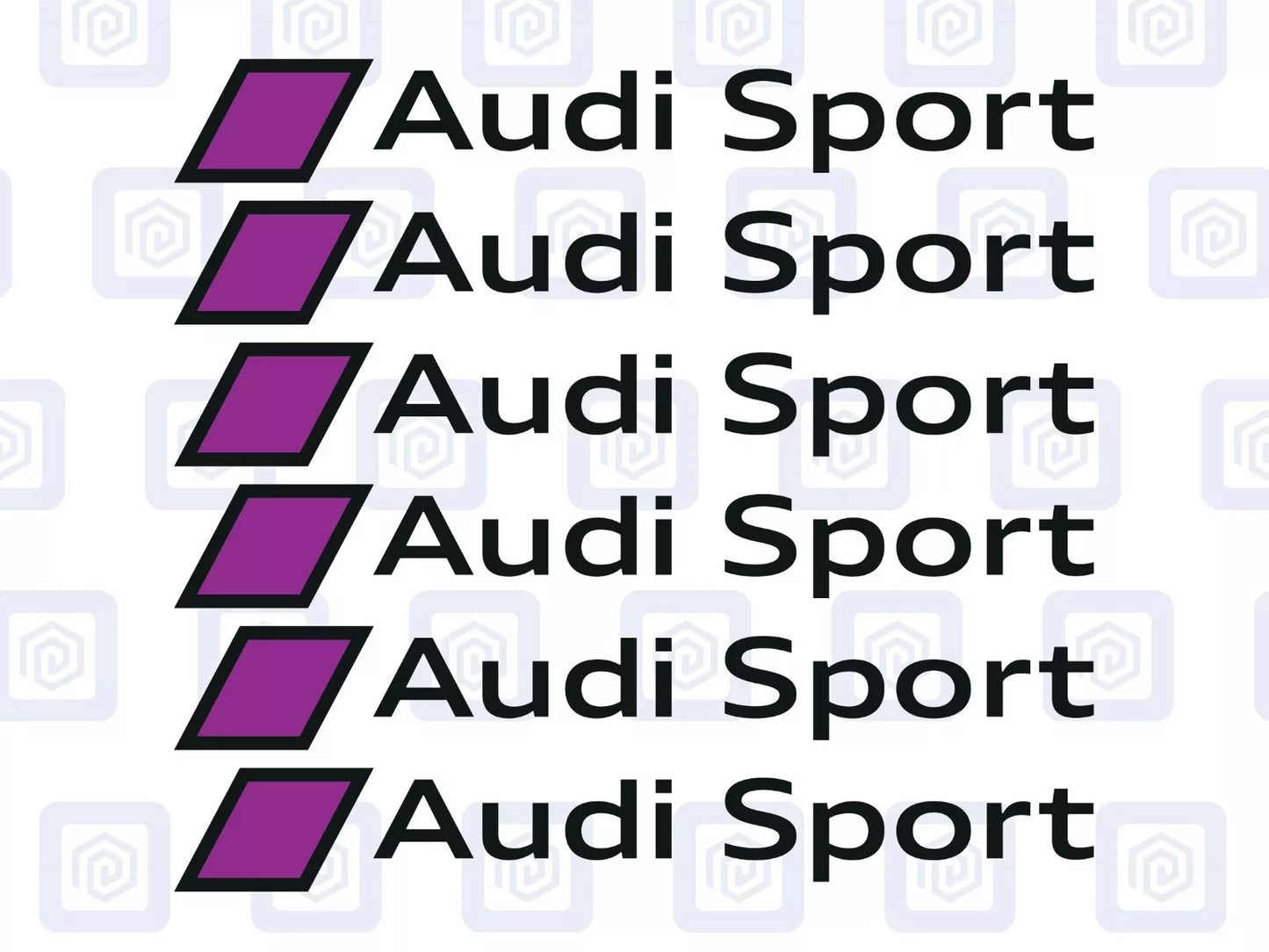 Audi Sport Style Brake Caliper Decals sticker Suitable for A1 A3 A4 A5 A6