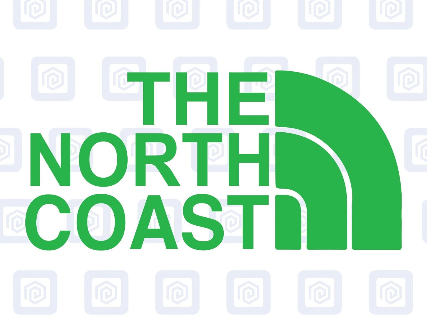 The North Coast Camping Surf Sea Sticker Decal Graphic Camper Van Skate Beach