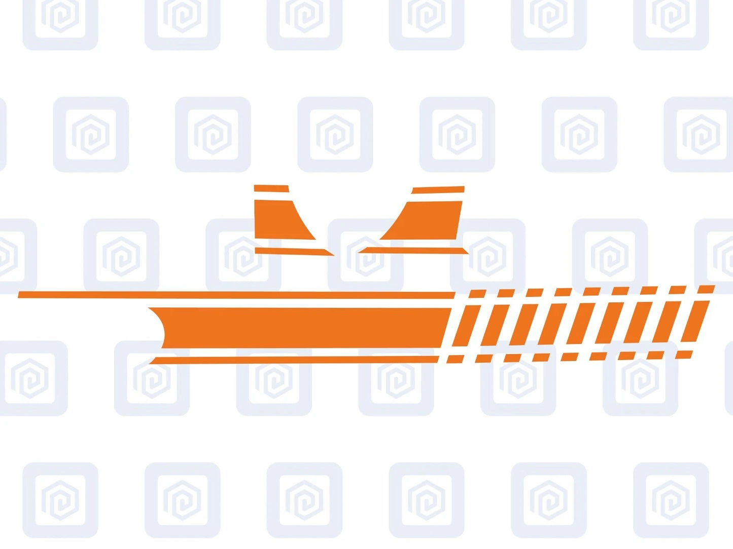 Fiat 500 Dashboard Decal To Match Side Stripes Customised Colour Sticker Sport