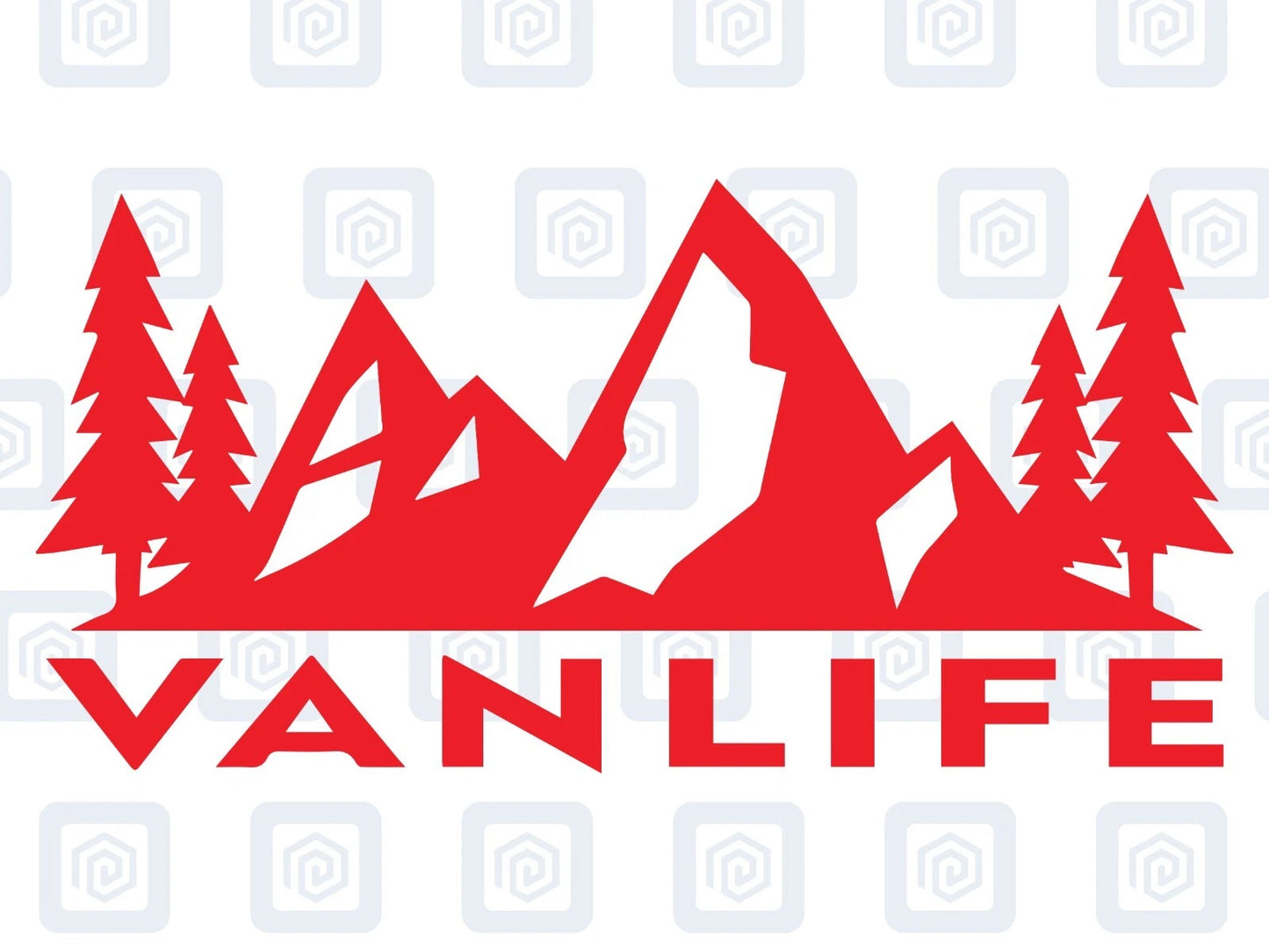 Van Life Single Vinyl Decals For Campervan Motorhome Caravan Sticker Graphic