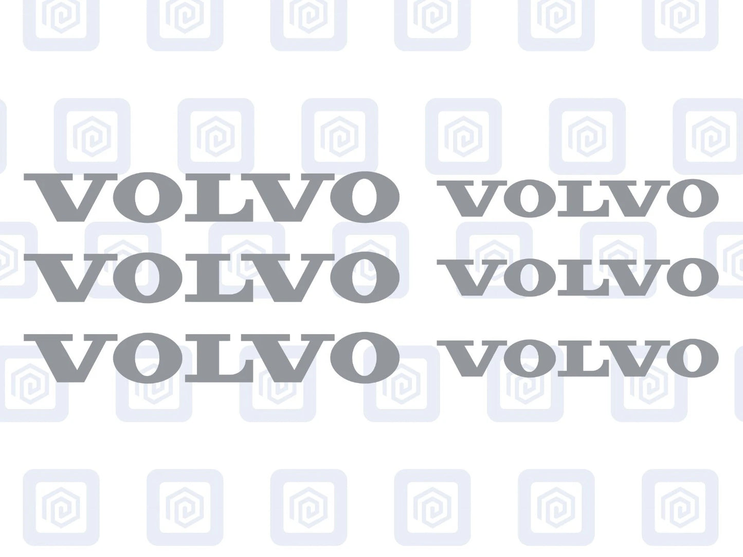 Volvo Brake Caliper Decals Sticker Logos (set of 6) V50 S40 V60 V70 XC70 XC90