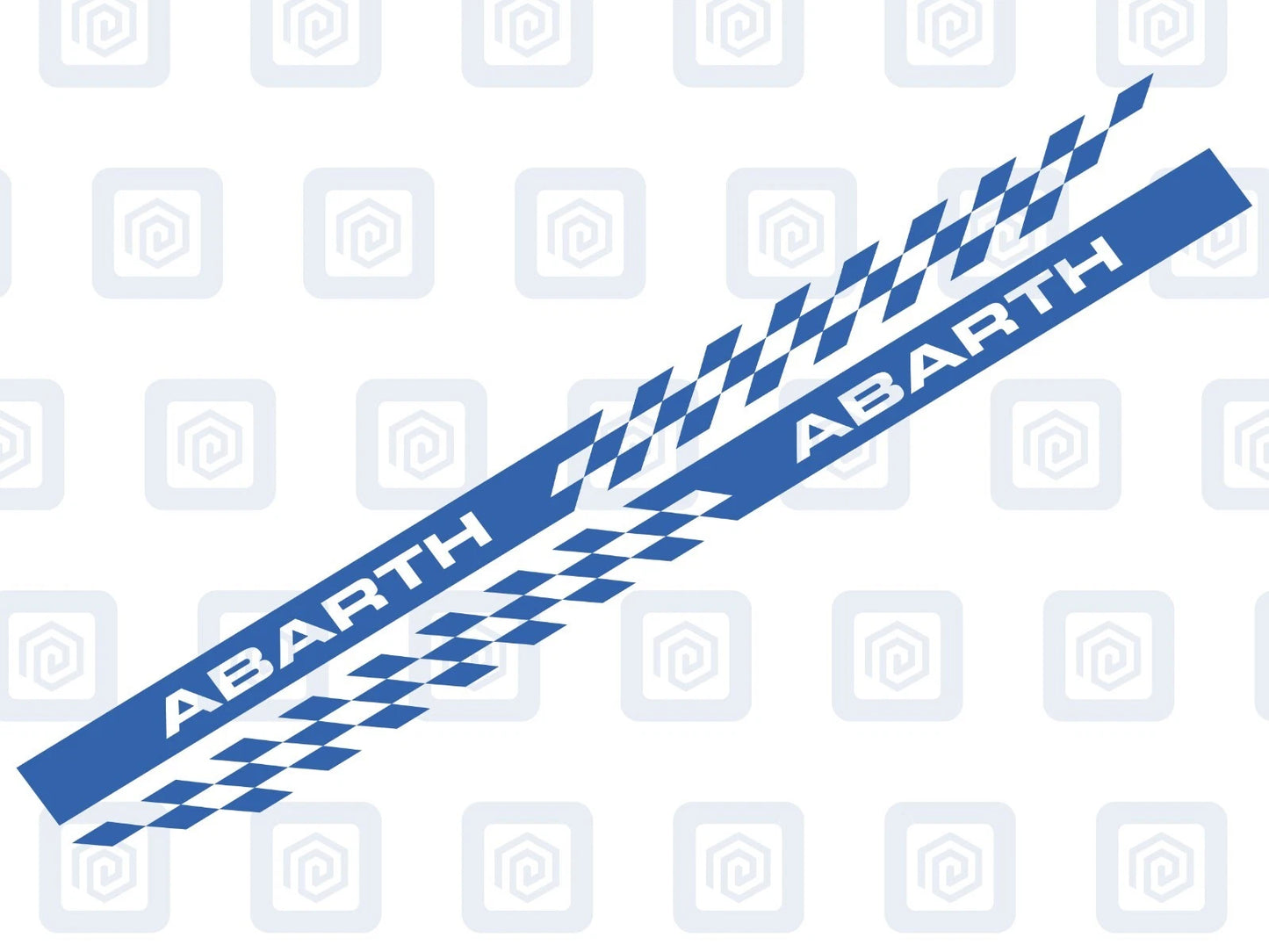 Fiat Abarth 500 595 695 Side Stripe Decal Sticker (Set of 2) Twin Air Sport Pop
