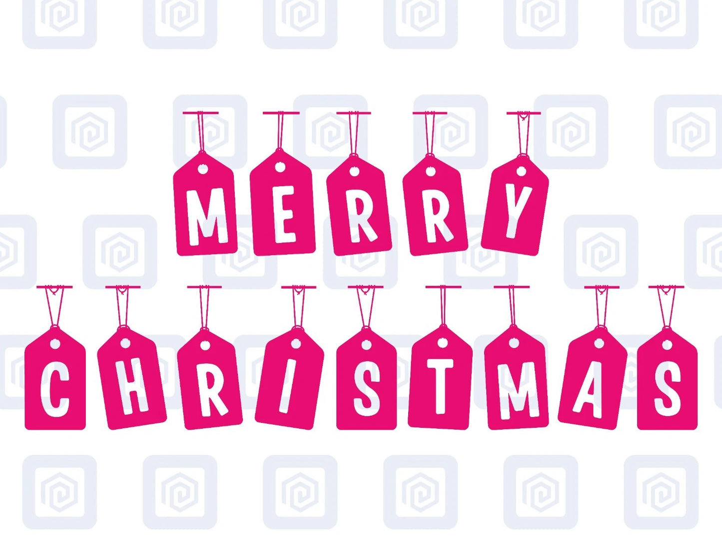 Merry Christmas Tags Letters Sticker Special Wall Art Vinyl Wall Sticker Decal