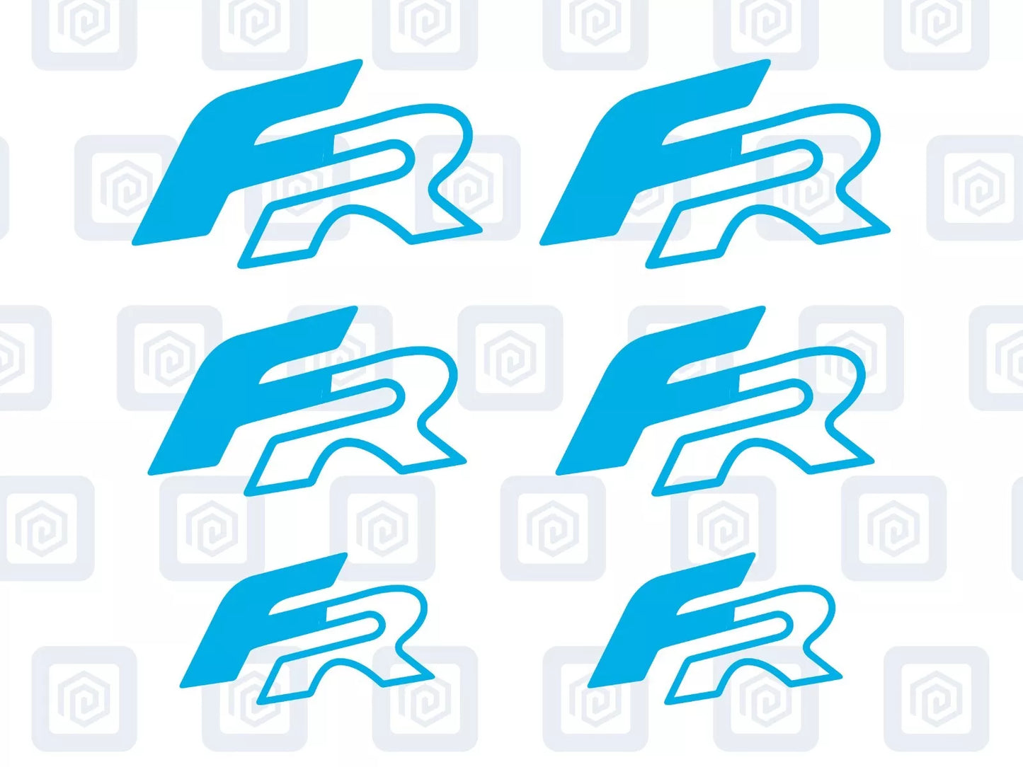 FR Suitable For Leon Ibiza Cupra Ateca Born Brake Caliper Decal Style Stickers
