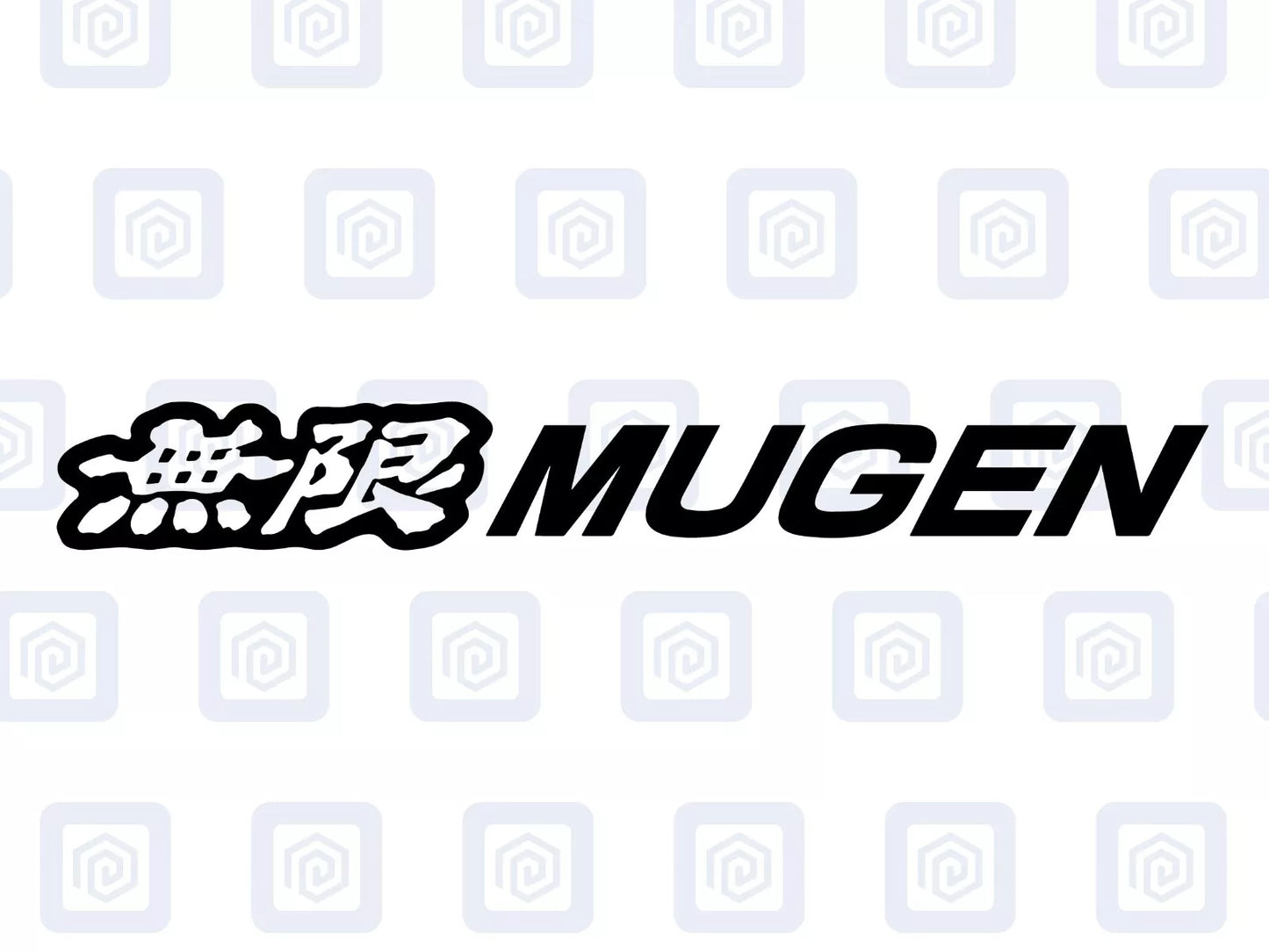 Honda Mugen Windscreen Decal Sticker Logo FN2 EP3 EK