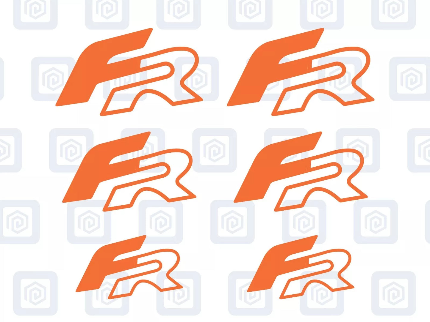 FR Suitable For Leon Ibiza Cupra Ateca Born Brake Caliper Decal Style Stickers