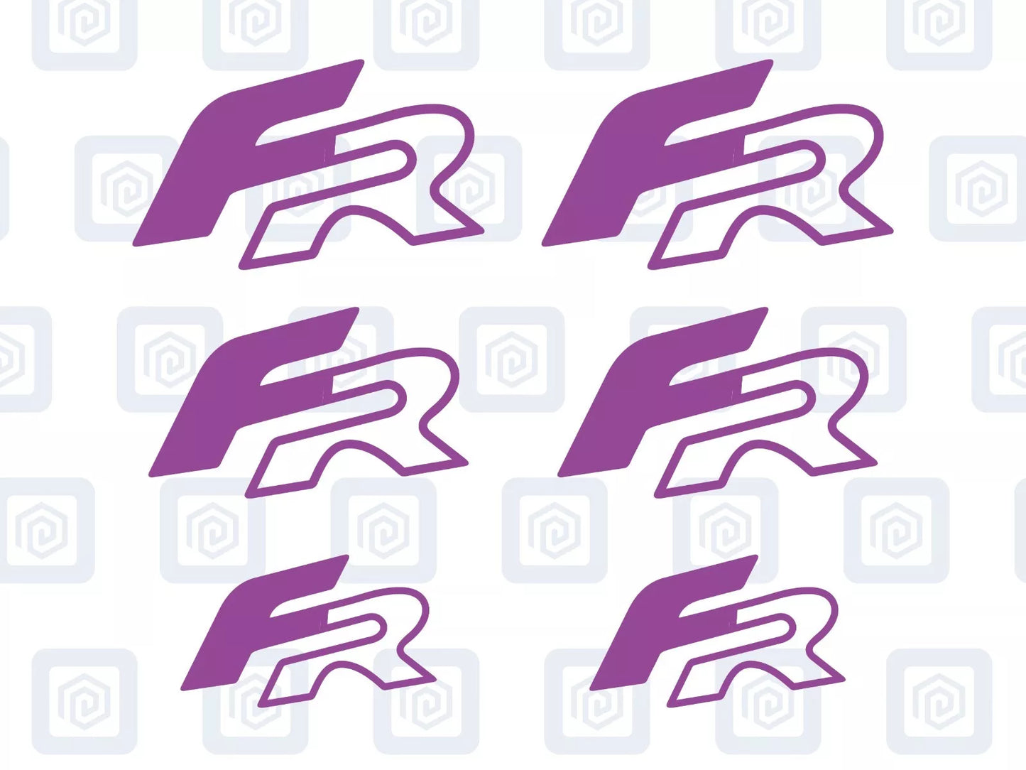 FR Suitable For Leon Ibiza Cupra Ateca Born Brake Caliper Decal Style Stickers