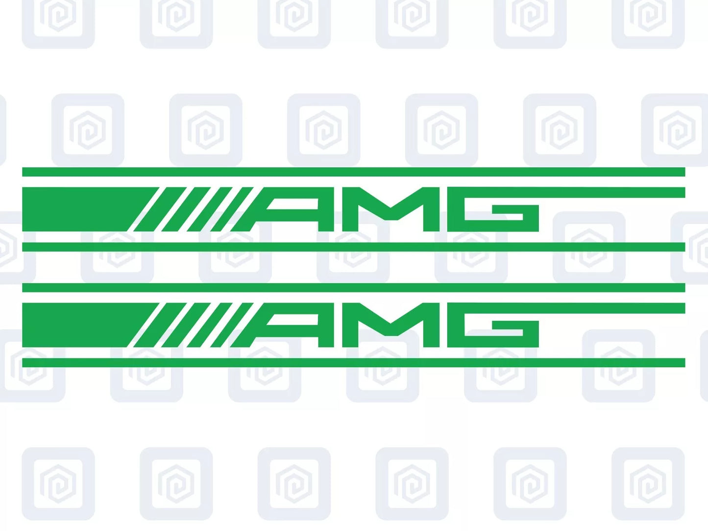Mercedes A45 Spoiler Style Vinyl Decal Sticker Logo x 2 AMG A B C E S CLASSOpens