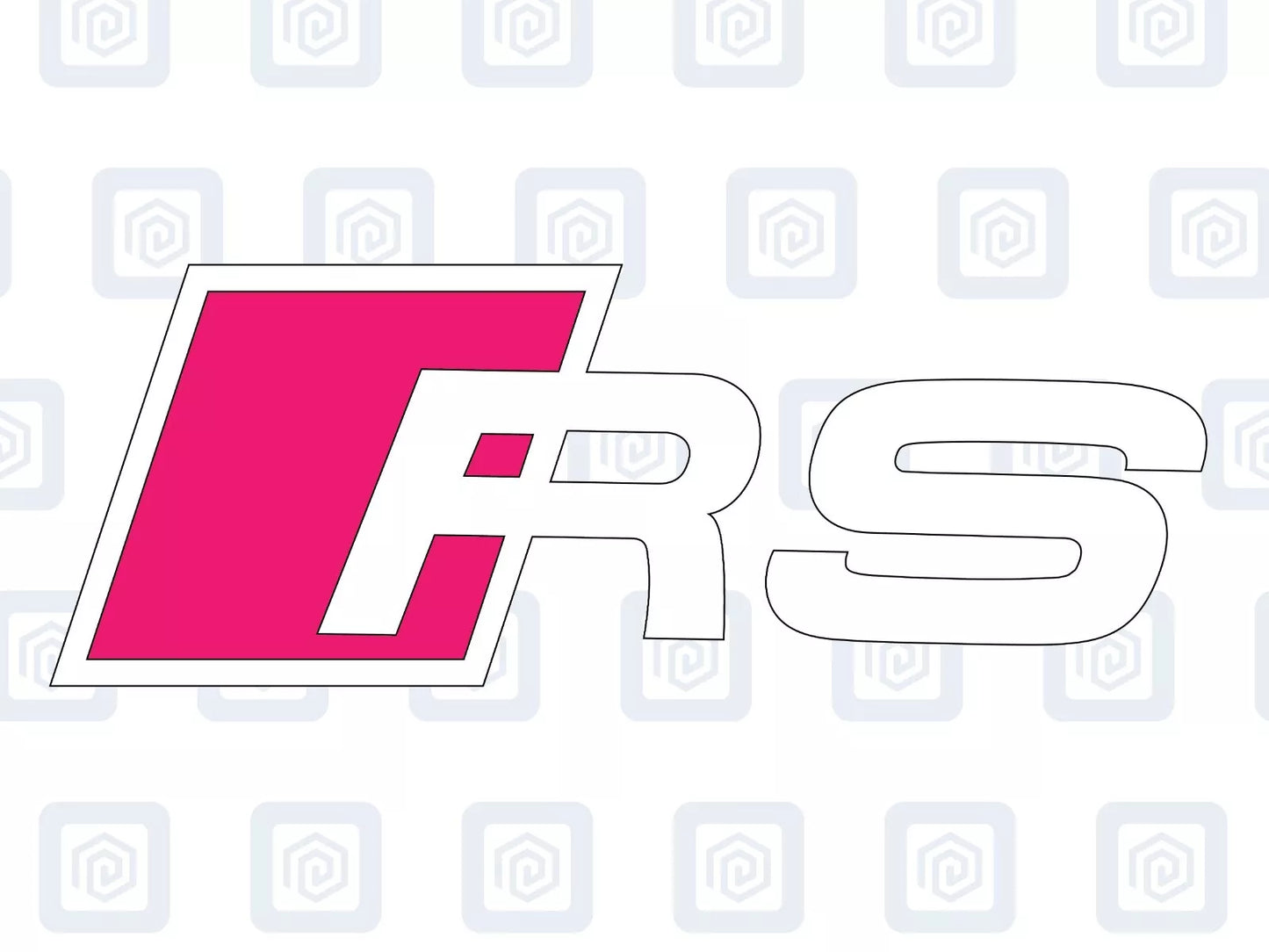 Audi RS Logo Premium Door Sill Decals Stickers A3 A4 A5 S3 S4 S5 RS3 RS4