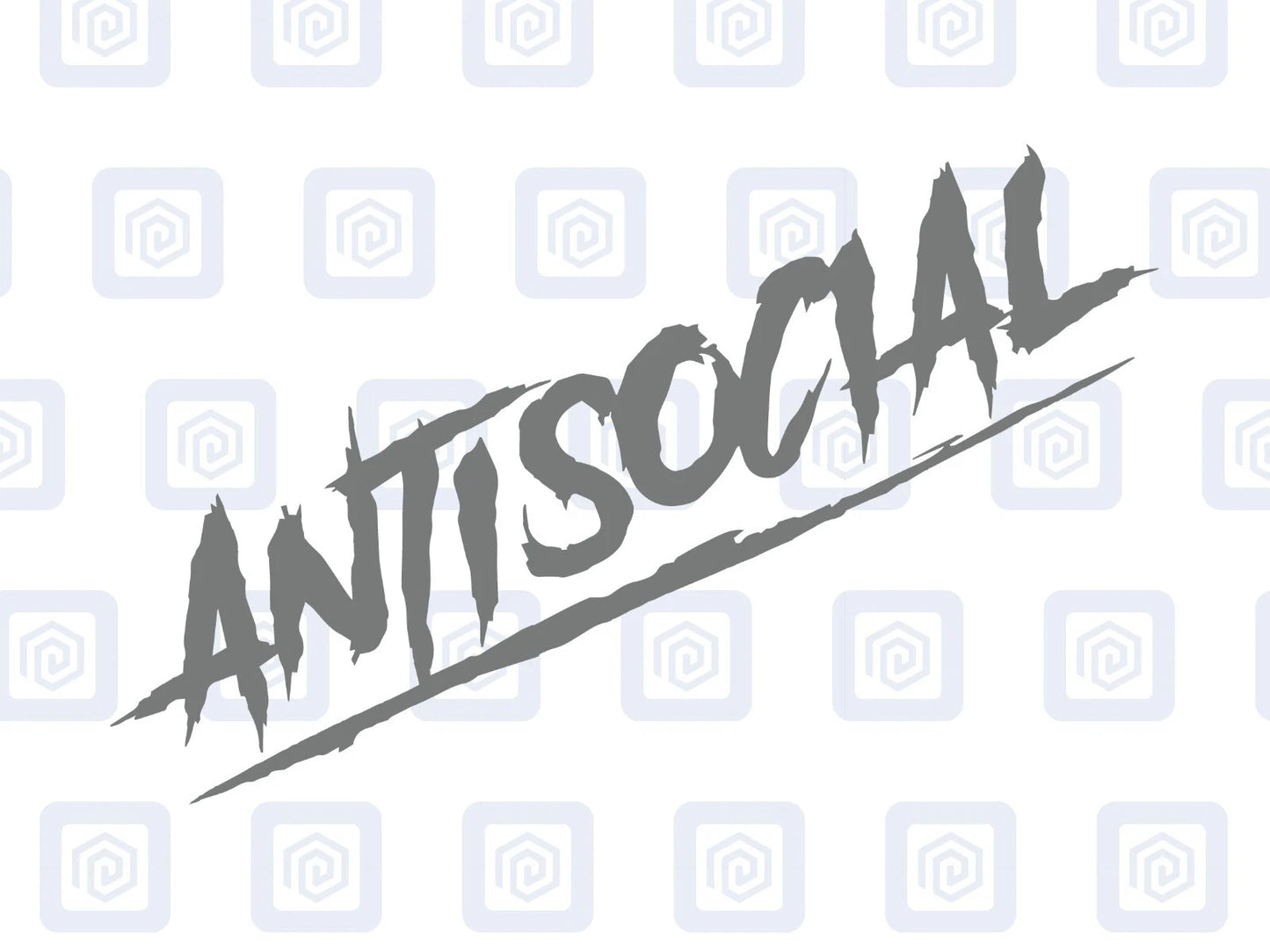 Antisocial Sticker JDM DUB Euro Stance VAG Vinyl Decal Graphic