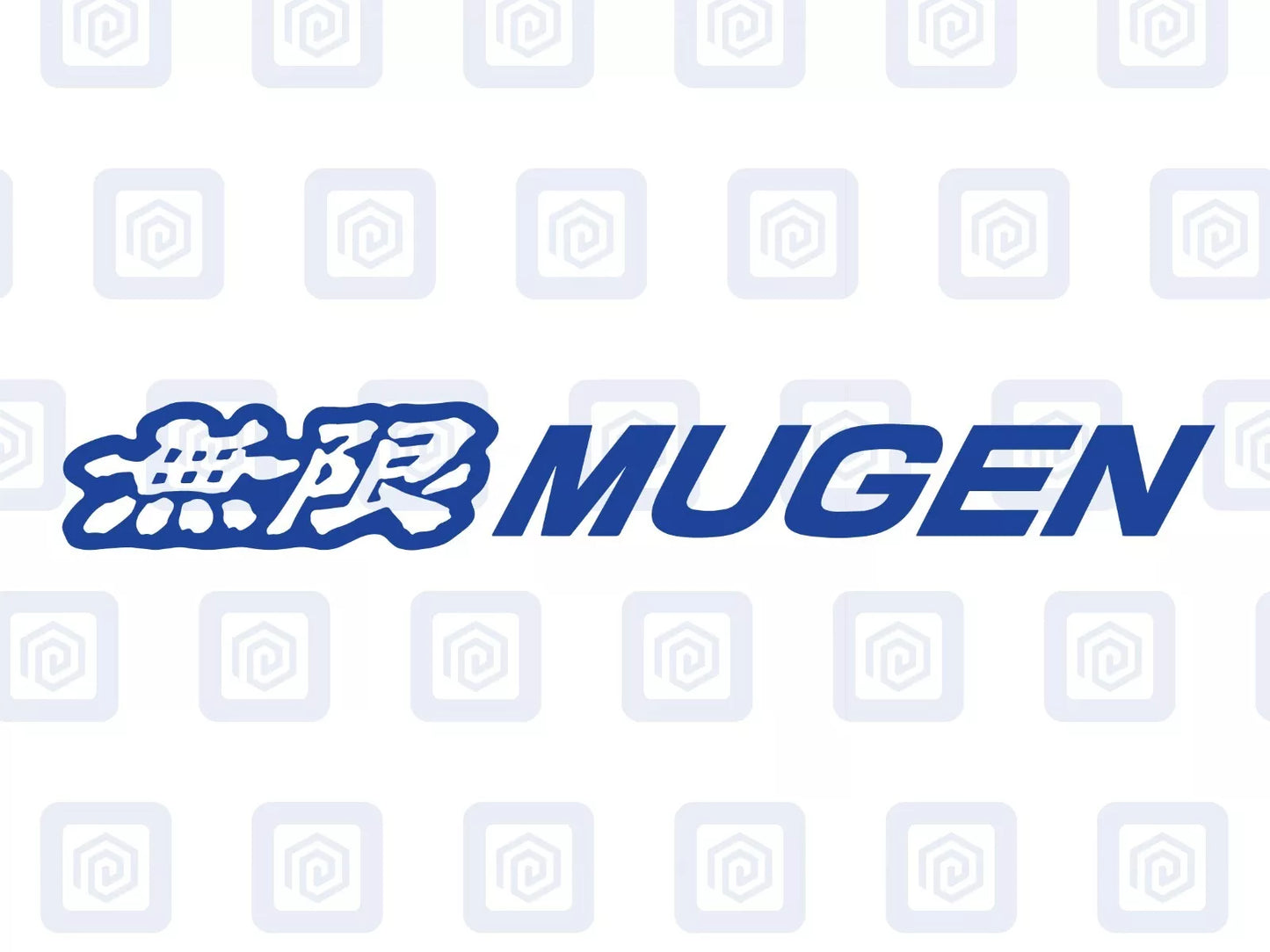 Honda Mugen Window Body Interior Decal Sticker Logo (Set of 2) FN2 EP3 EK