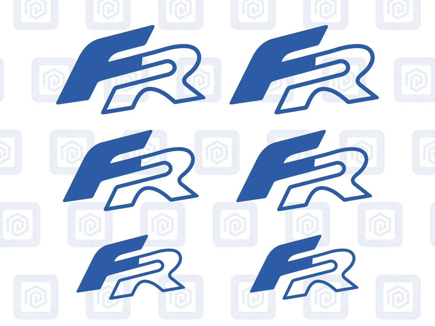 FR Suitable For Leon Ibiza Cupra Ateca Born Brake Caliper Decal Style Stickers