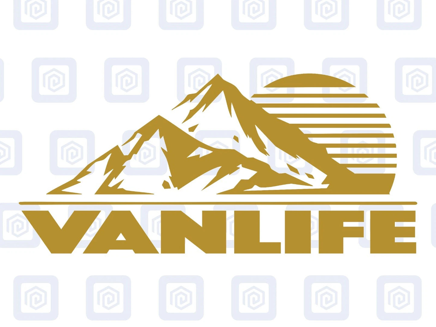 XL Van Life Camping Vinyl Decals For Camper Van Caravan Sticker Graphic