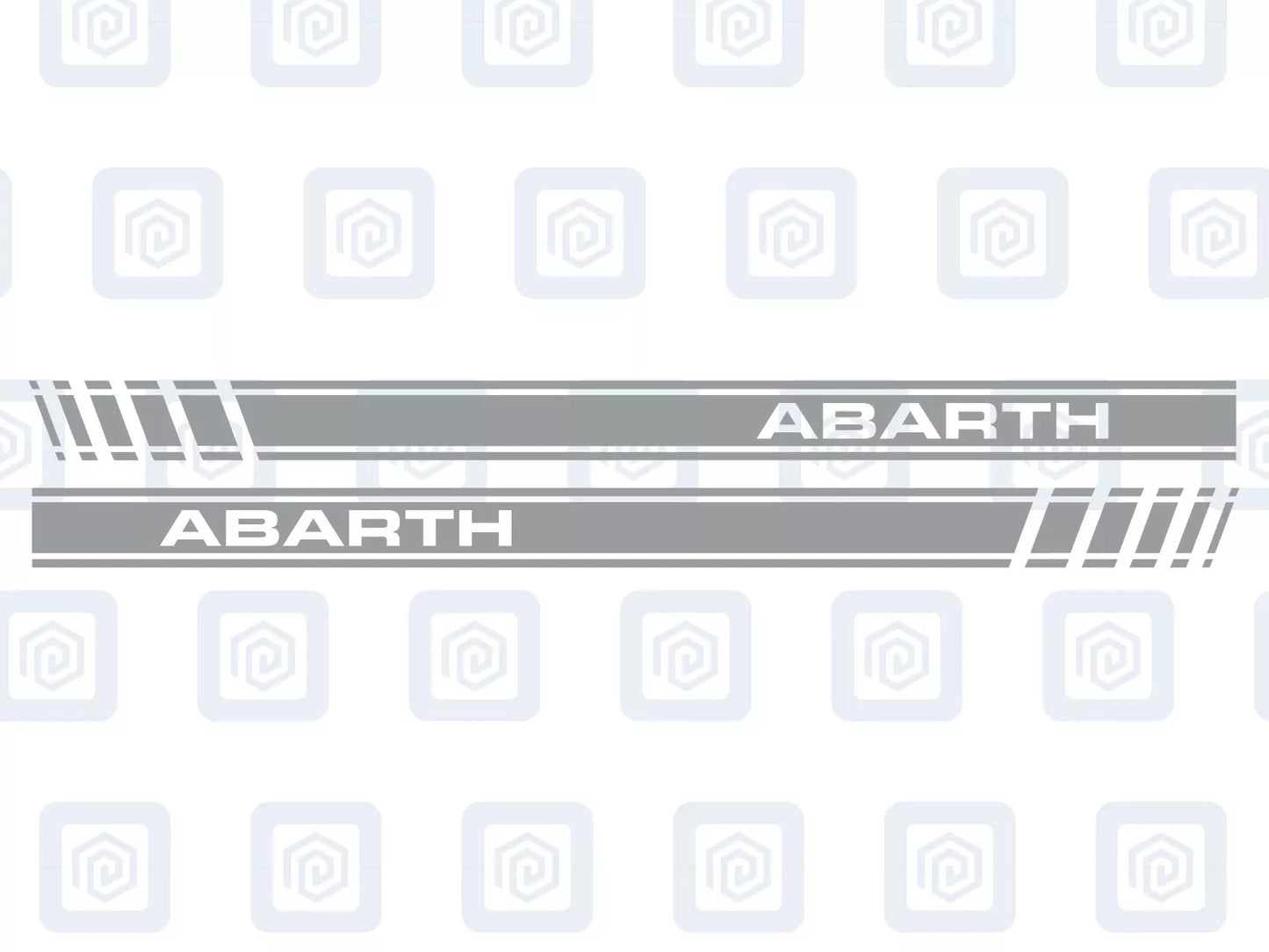 Fiat Abarth 500 595 695 Side Stripe Decal Sticker (Set of 2) Twin Air Sport Pop