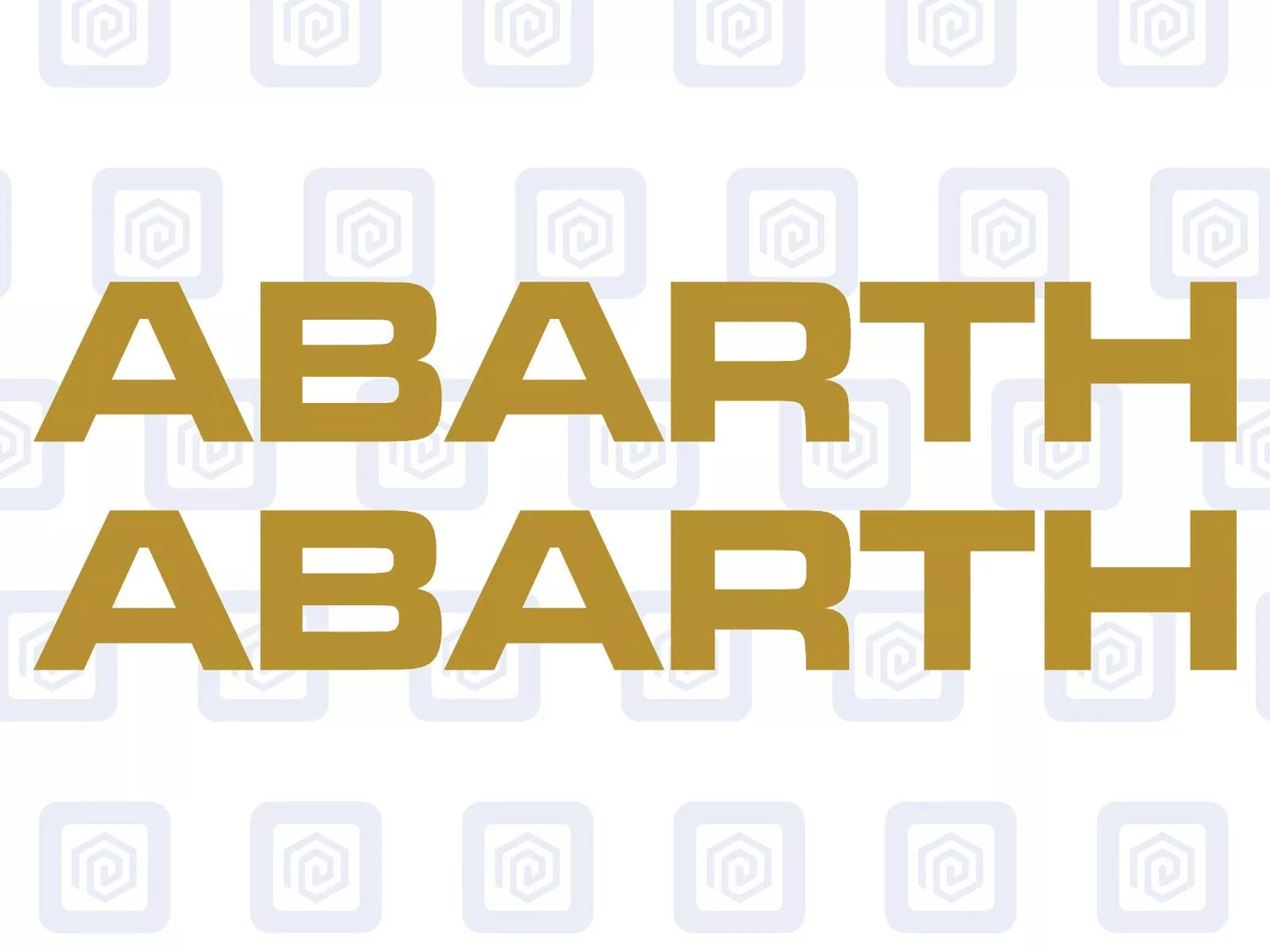 Fiat Abarth 500 595 695 Side Door Decal Sticker (Set of 2) Twin Air Sport Pop