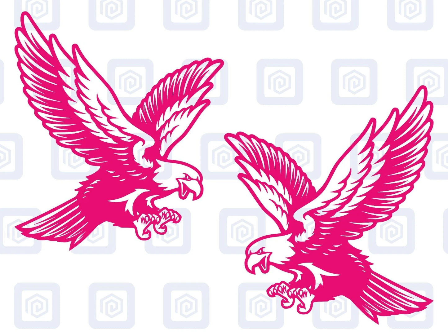 Eagle Vinyl Decal For Campervan Van Caravan Sticker Graphic Camping Bird Feather