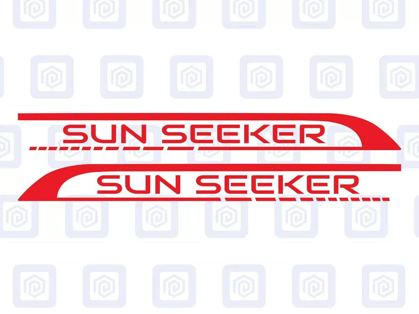 Sun Seeker Side Graphics Vinyl Decal For Camper Van Caravan Motorhome Sticker